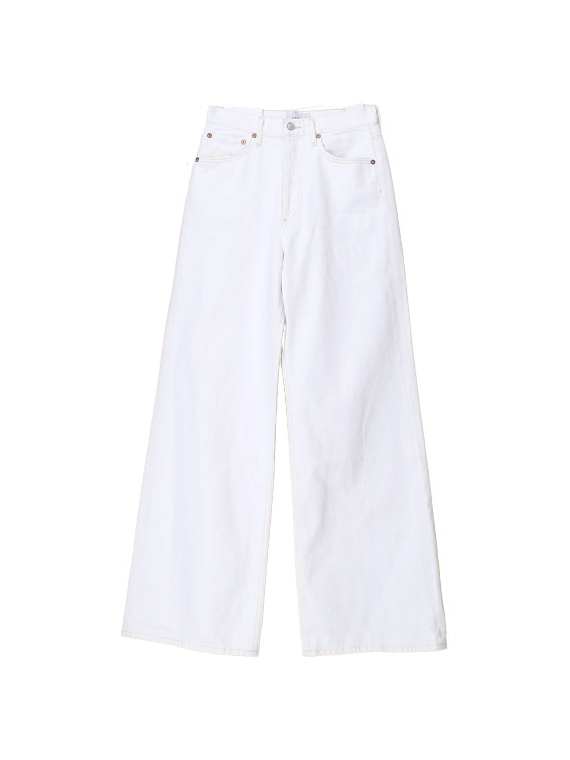 Agolde Dame Jean – High Rise Trousers  white 28