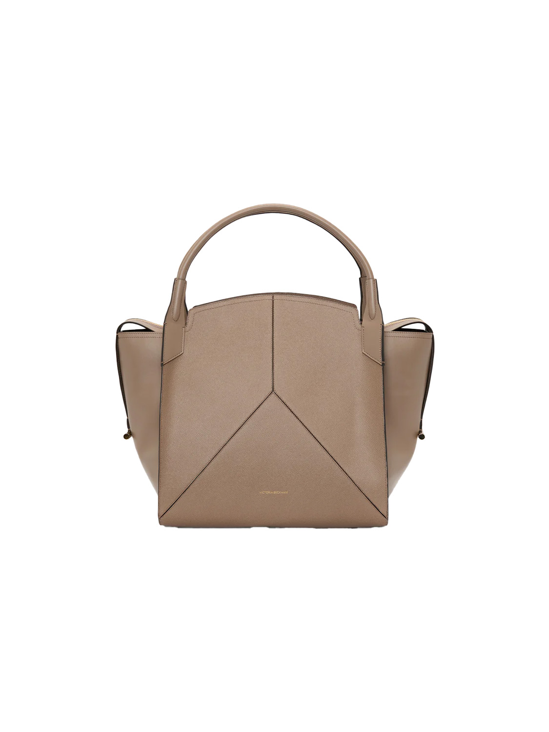 Victoria Beckham Bag Victoria aus genarbtem Leder   taupe One Size