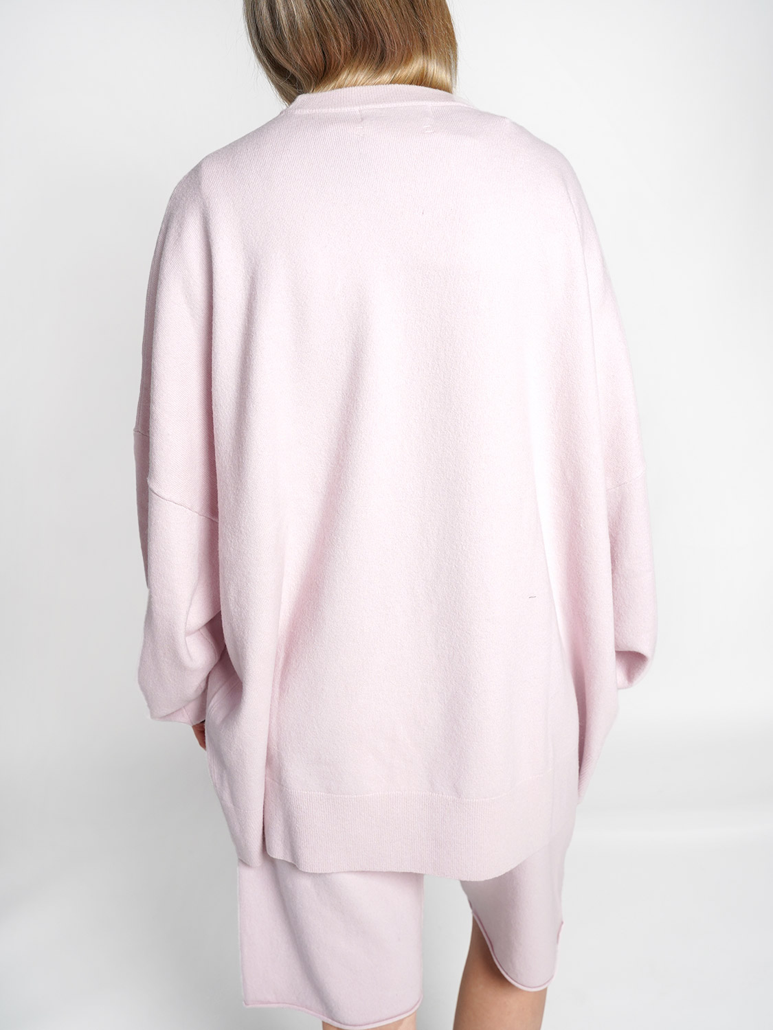 Extreme Cashmere N°246 Juna - Oversized cashmere sweater   rosa One Size