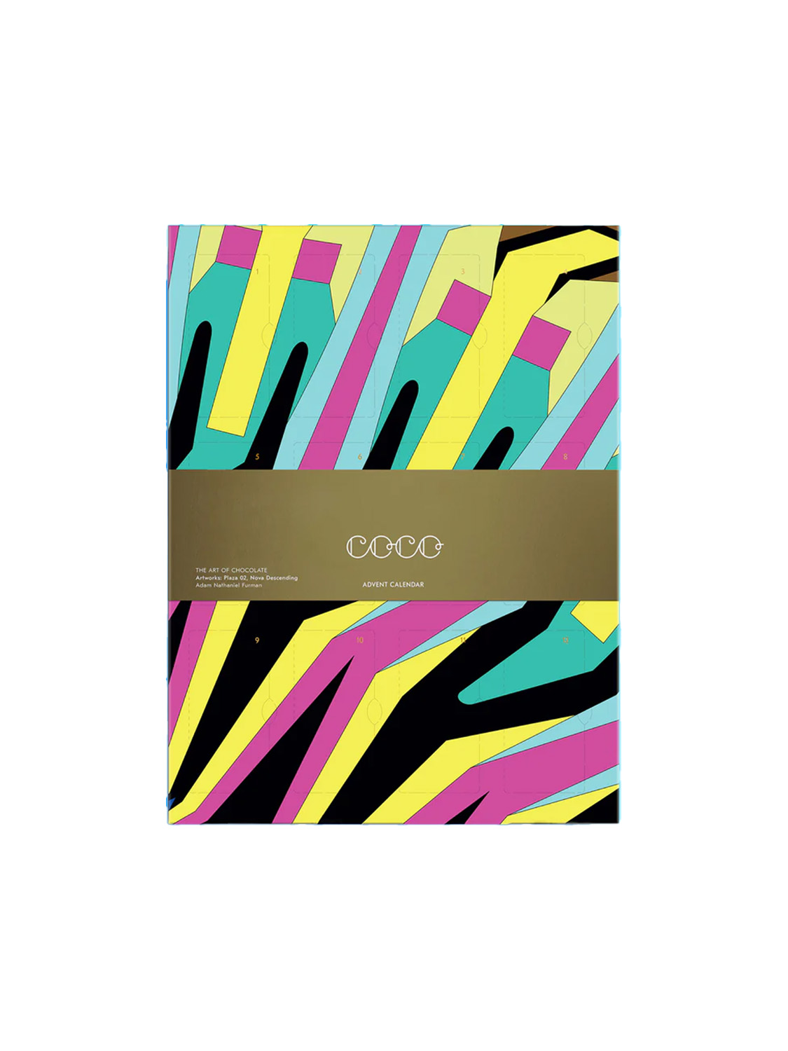 Coco Artwork chocolate advent calendar   pink Advent Calendar