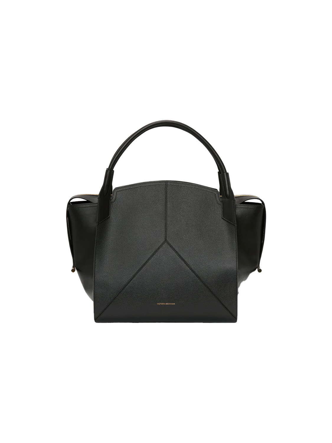 Victoria Beckham Bag Victoria aus genarbtem Leder   schwarz Taille unique