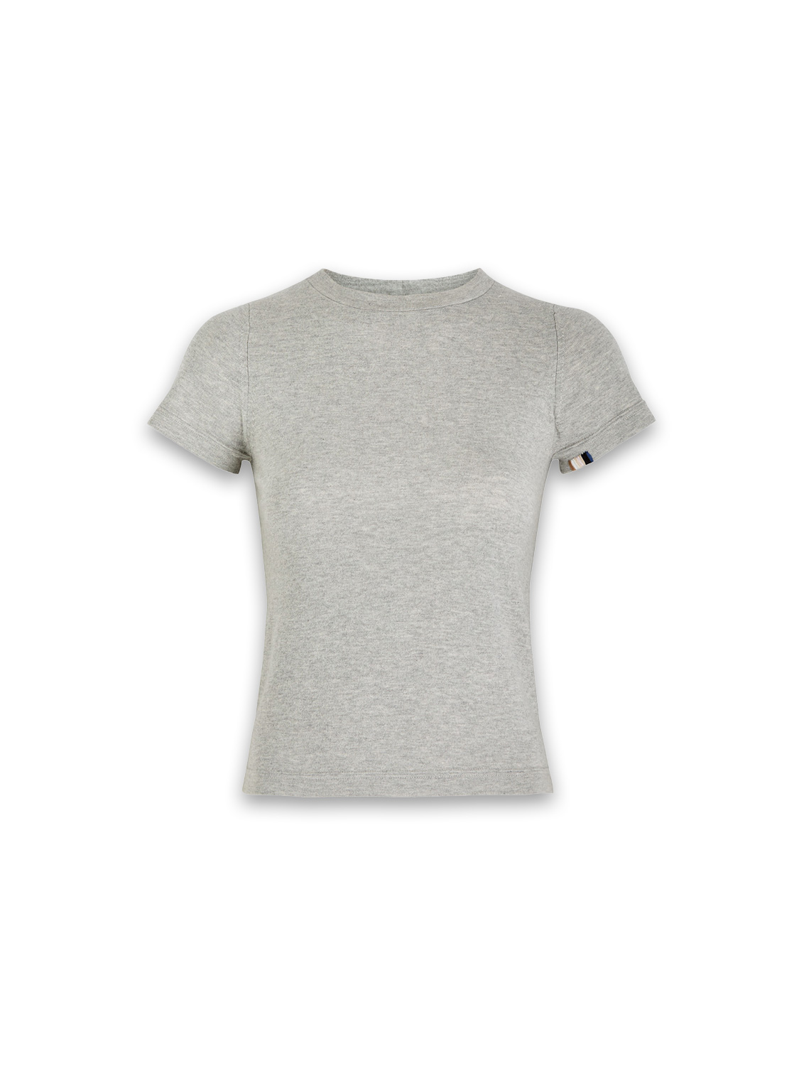 Extreme Cashmere N°292 America – Baby Tee  grey One Size