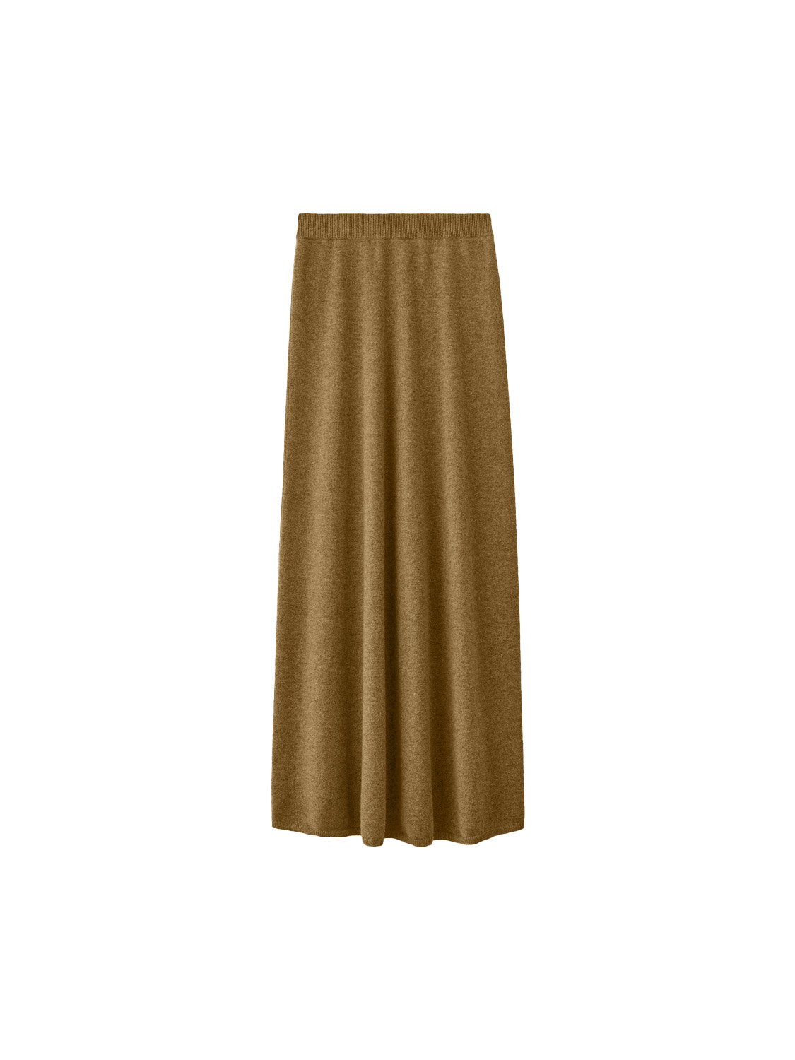 Lisa Yang Dolly – cashmere maxi skirt  camel XS/S