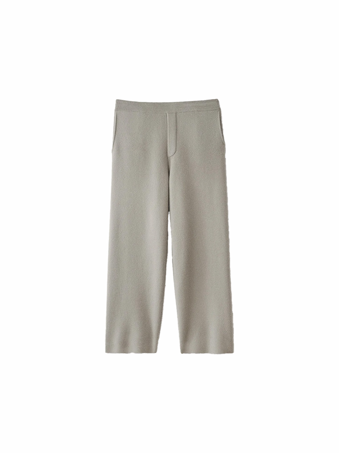 Lisa Yang Parker - Double face cashmere trousers   grey S/M