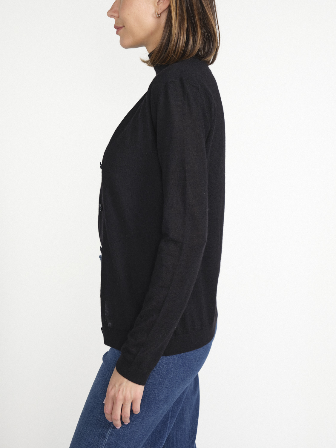 Lisa Yang Livi shirt made of cashmere    black 36