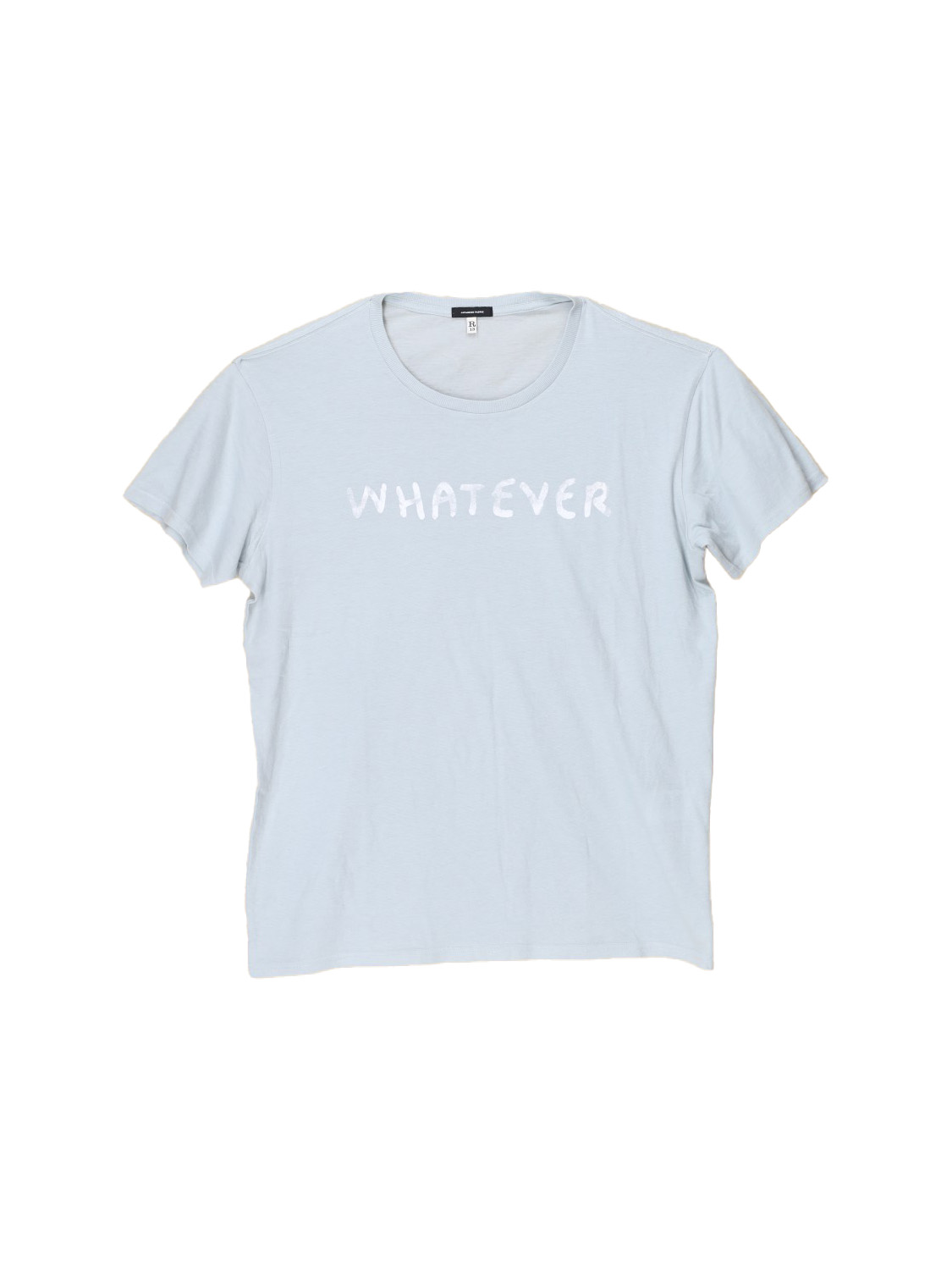 R13 Whatever Boy – T-Shirt with print  blue XS