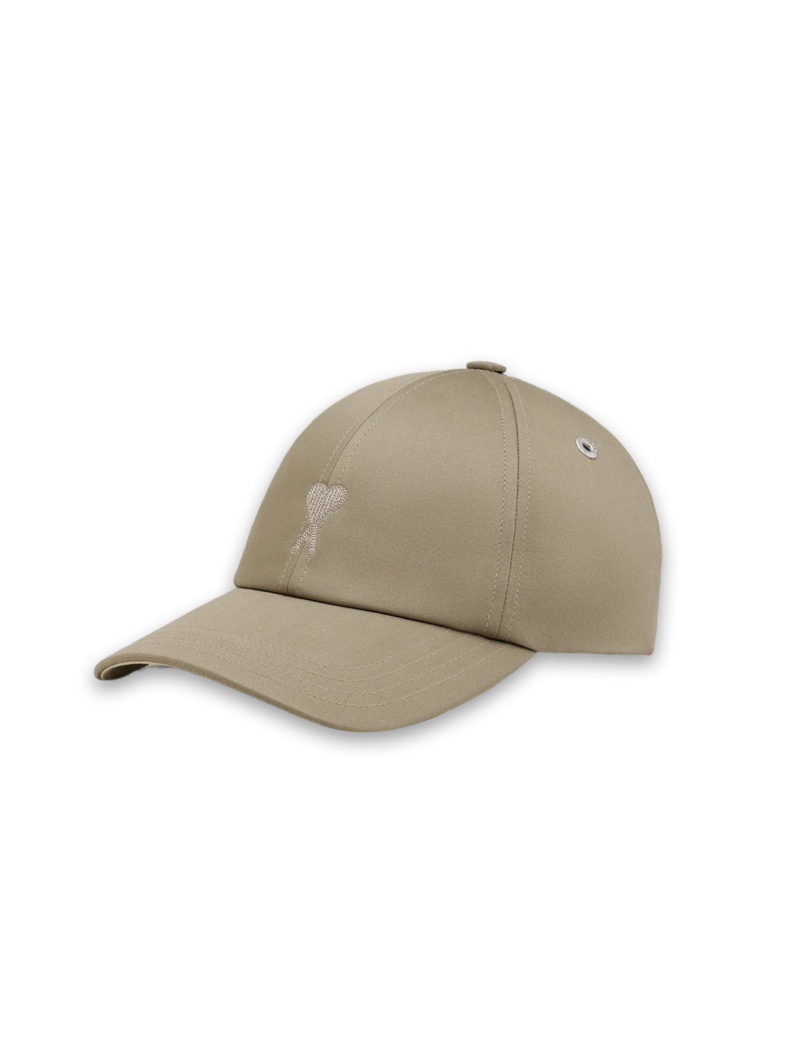 Ami Paris  ADC Tonal Cap - Kappe mit Logo-Detail   khaki One Size