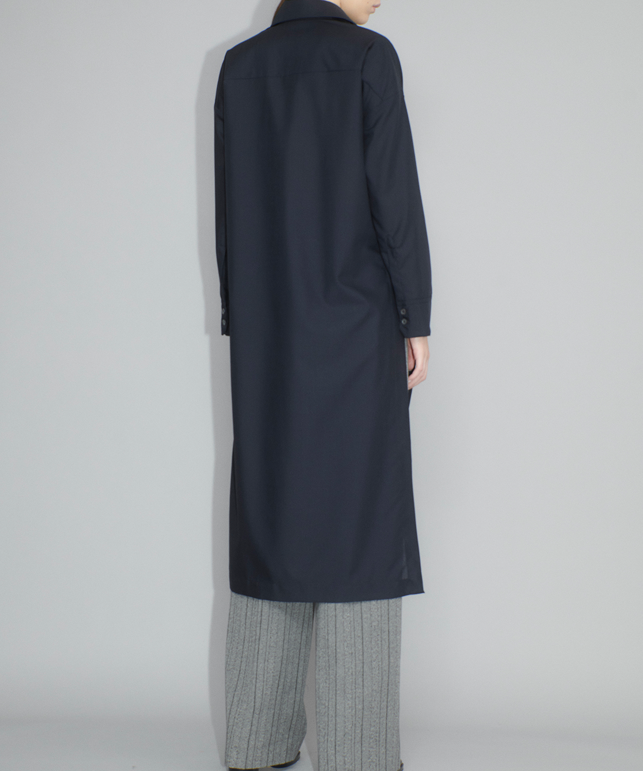 Odeeh Maxikleid mit Nadelstreifen-Design   marina 40