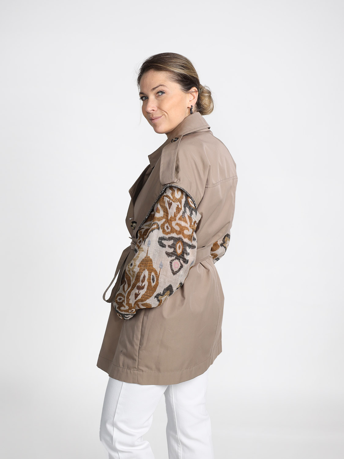 Bazar Deluxe Sleeveless trench coat   beige 34