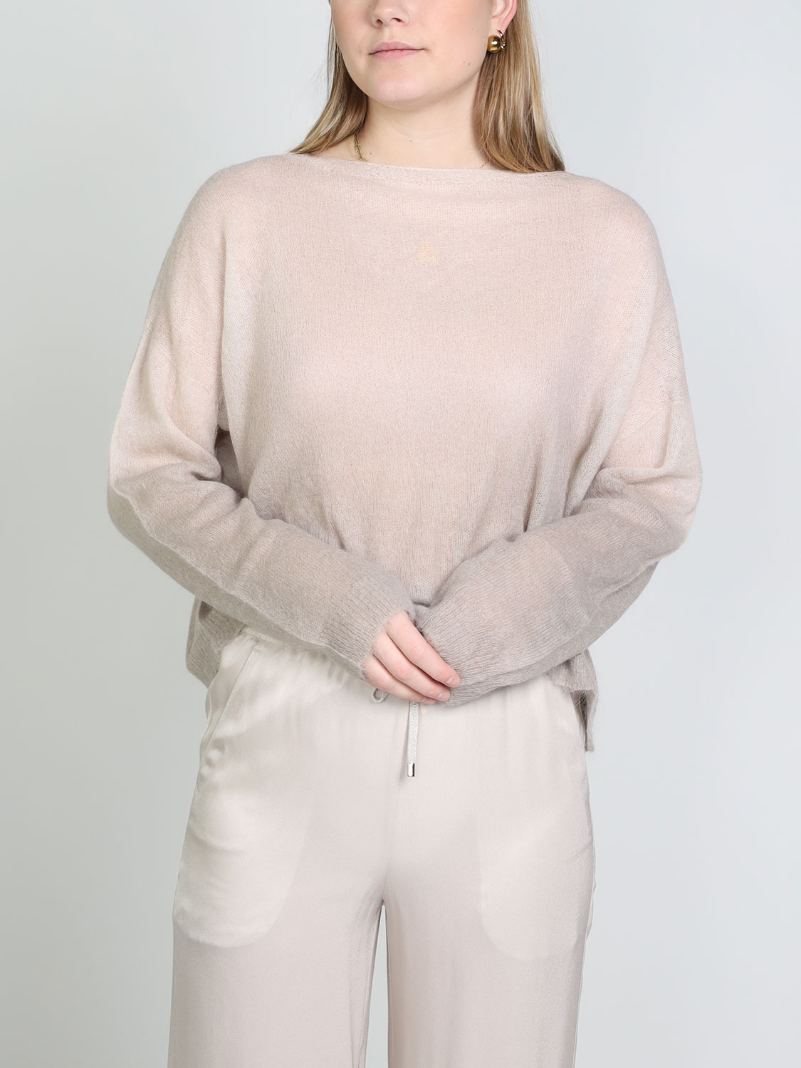 Dondup Pullover aus Alpaka  36 beige