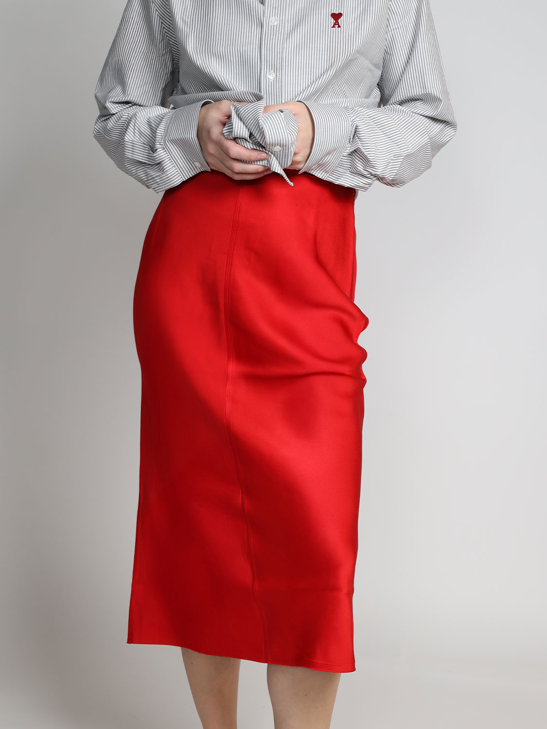 Alexandre Matiussi Flowing skirt  36 red