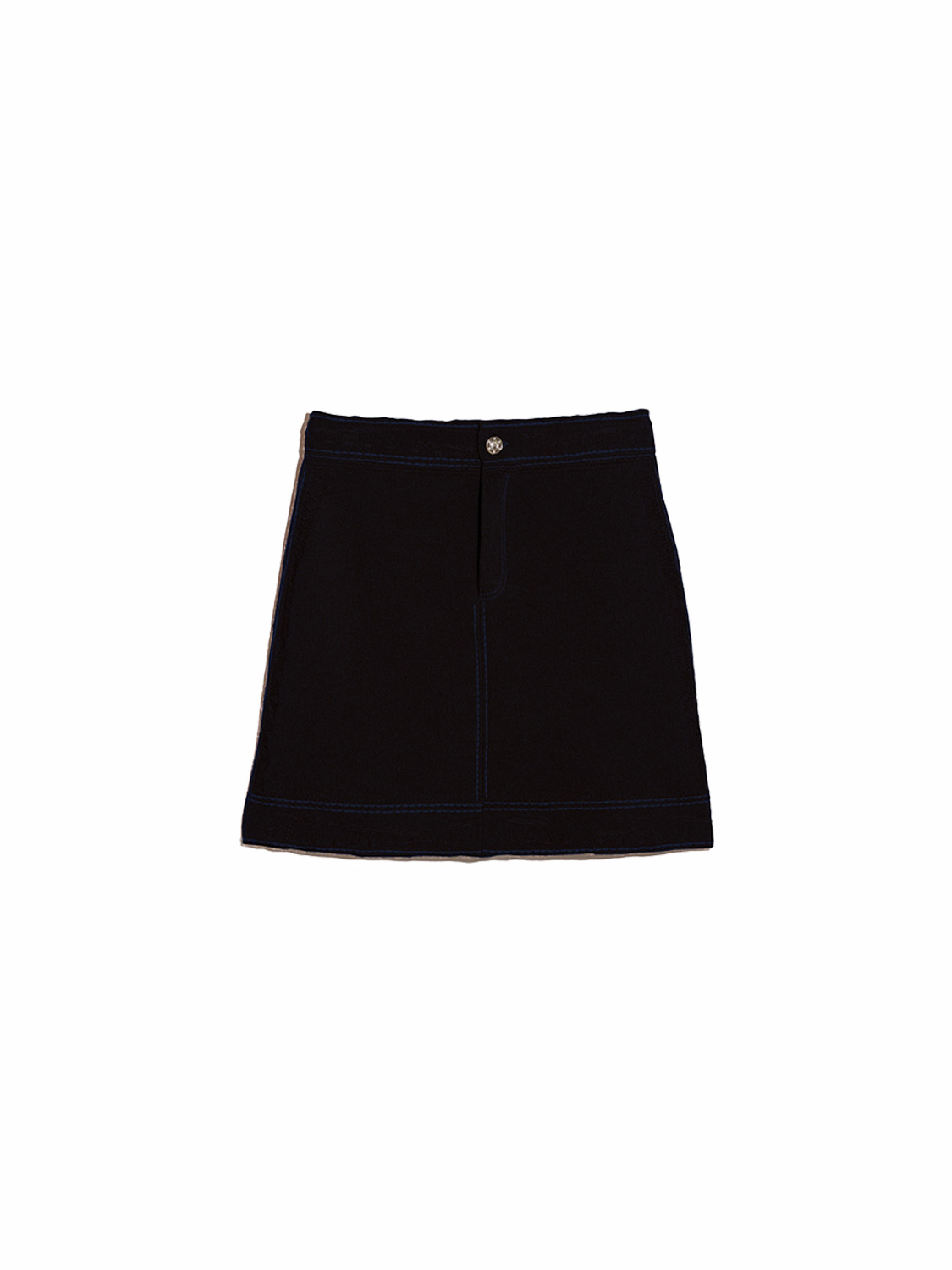 Barrie Denim suit mini skirt made of cashmere mix  black S