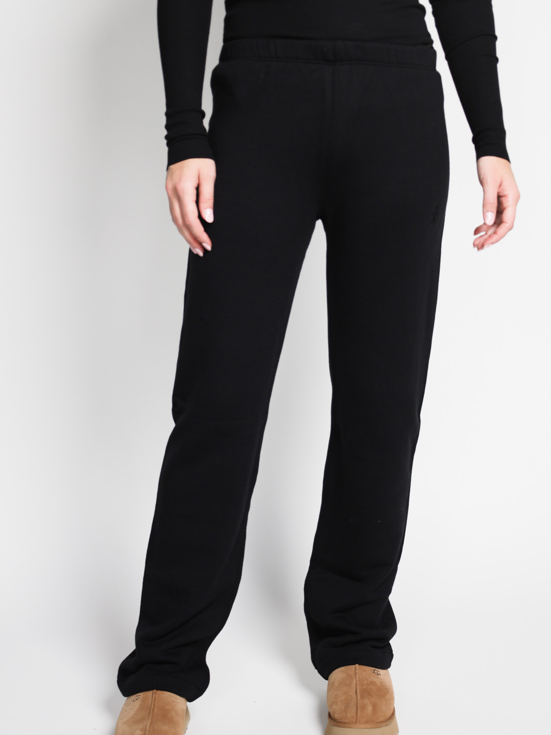 Eterne Straight leg - jogging pants with straight leg   black S