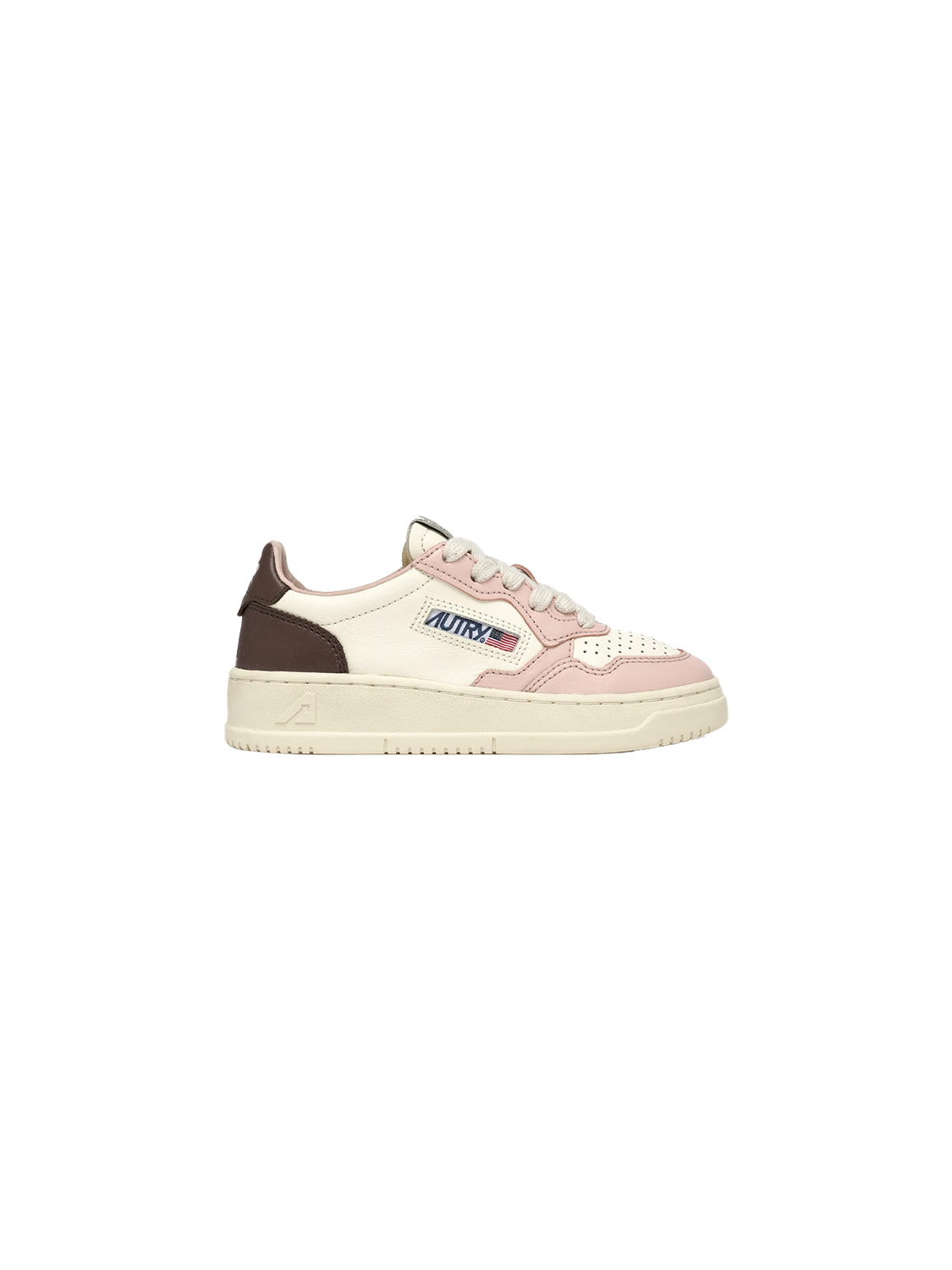 Autry Kids Medalist Low – Sneaker aus Leder   rosa 26