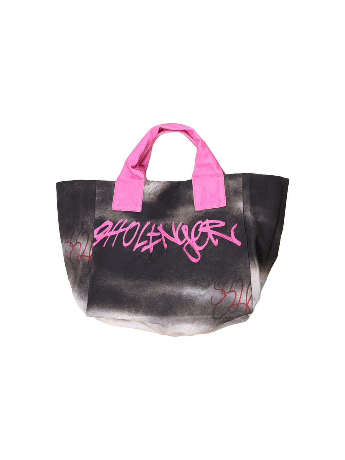 Ottolinger Maxi Tote Bag mit Grafitti   pink Taille unique