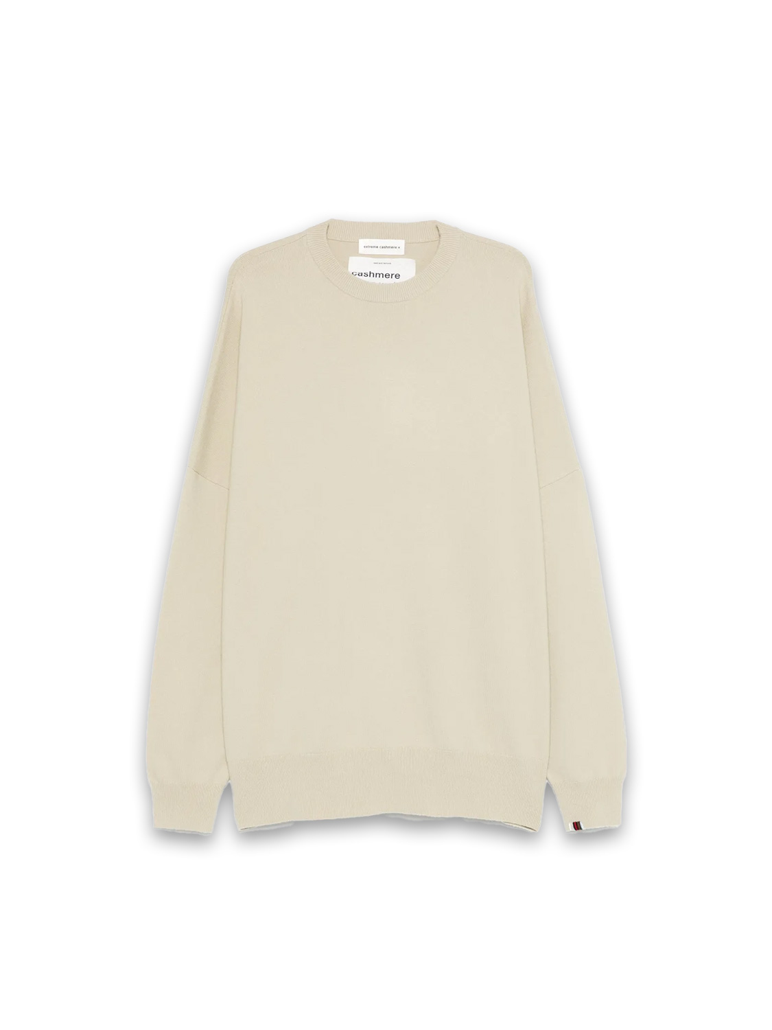 Extreme Cashmere N°246 Juna - Oversized cashmere sweater   creme One Size