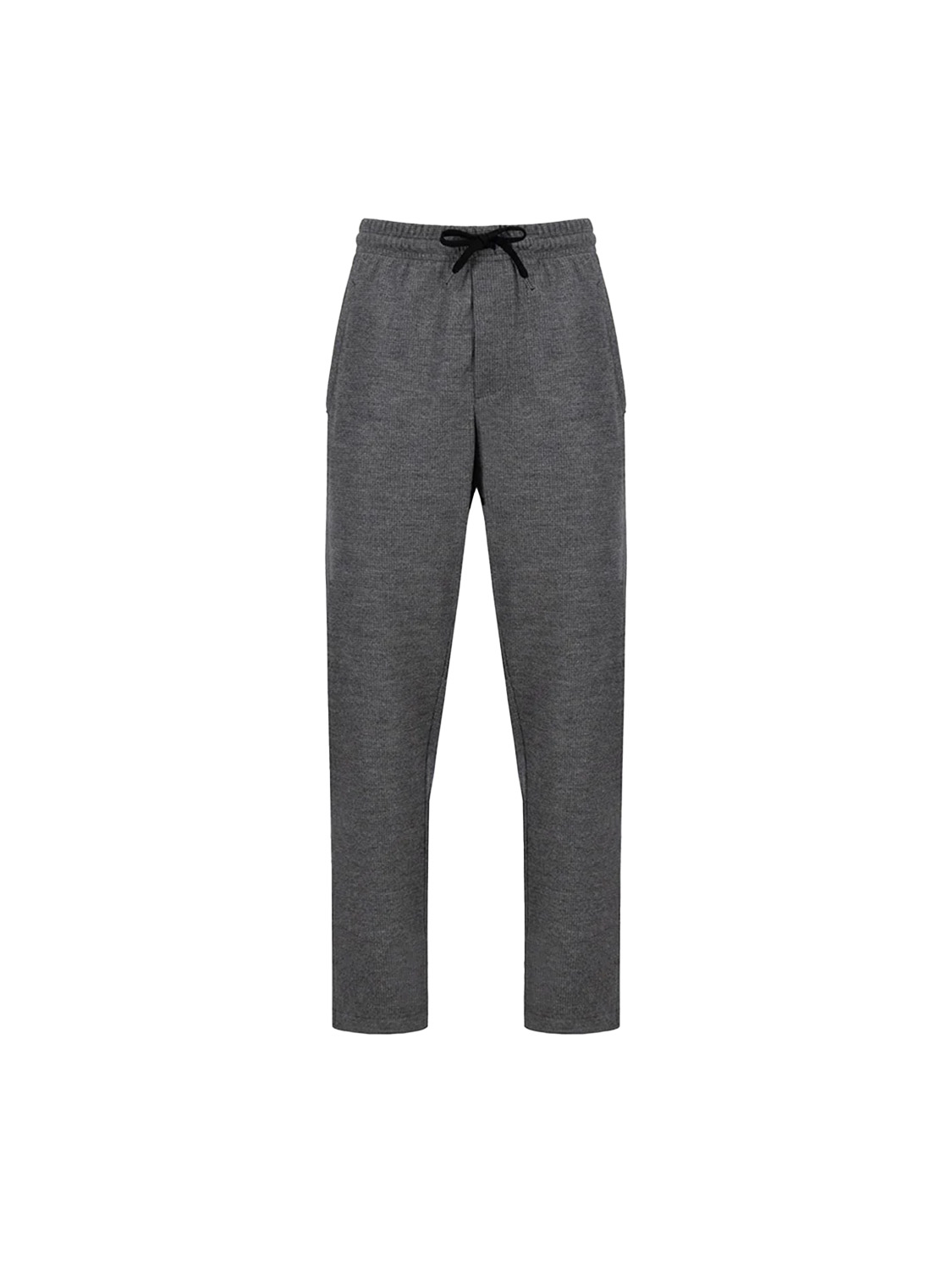 Jogger pants made of wool with a pattern 