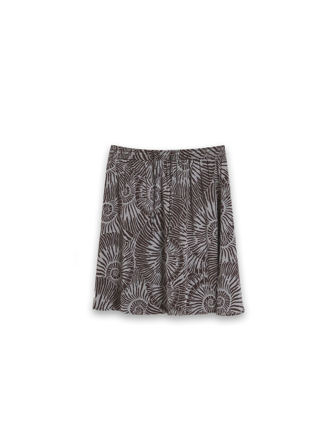 Estoy Escargot silk mini skirt 