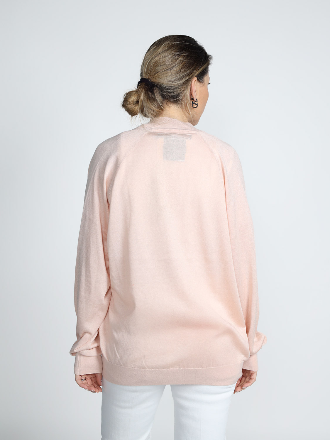 Frenckenberger Johnny - V-neck sweater  rosa S