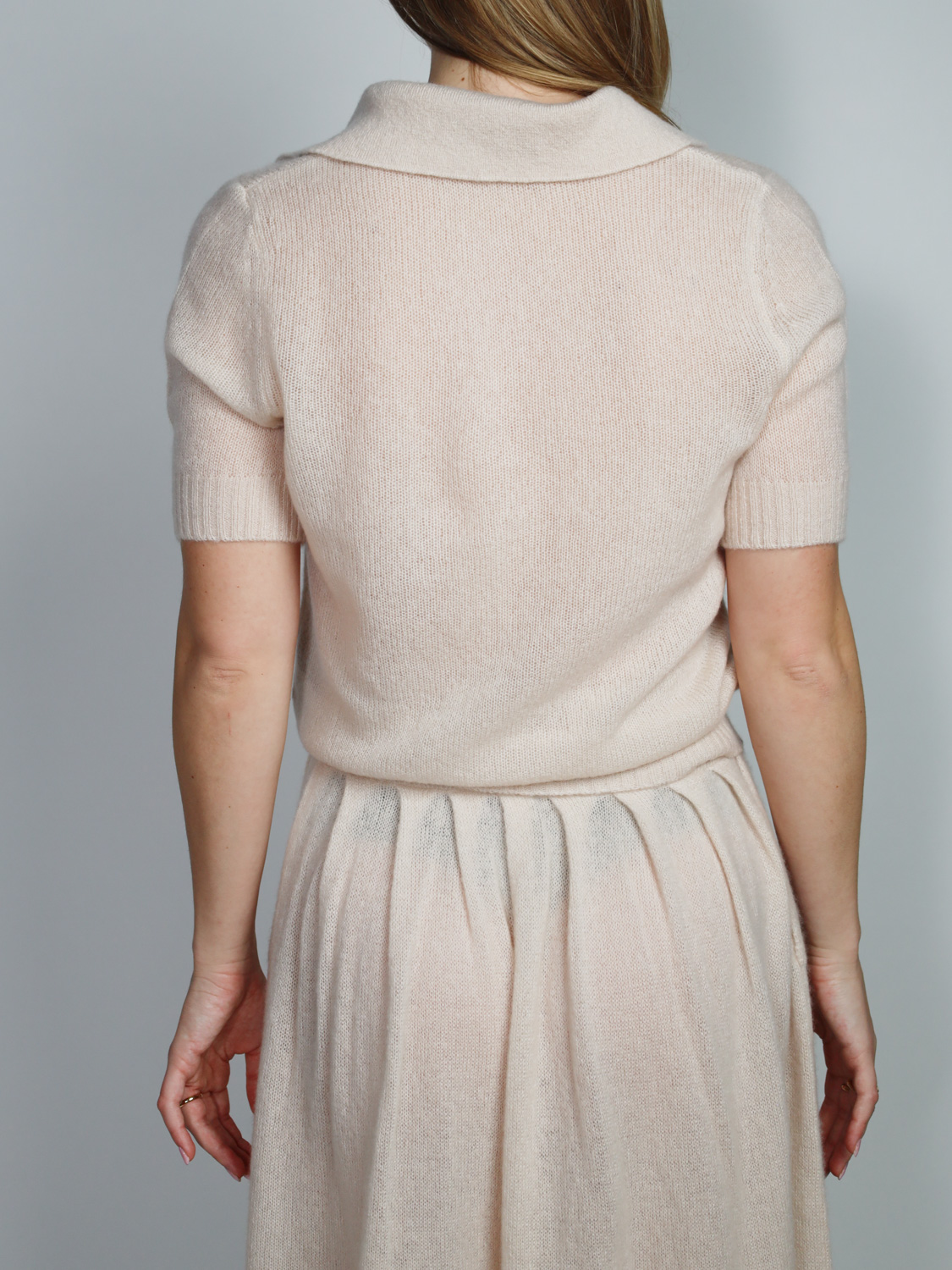 LU Ren Adela – Shirt aus Cashmere   beige XS