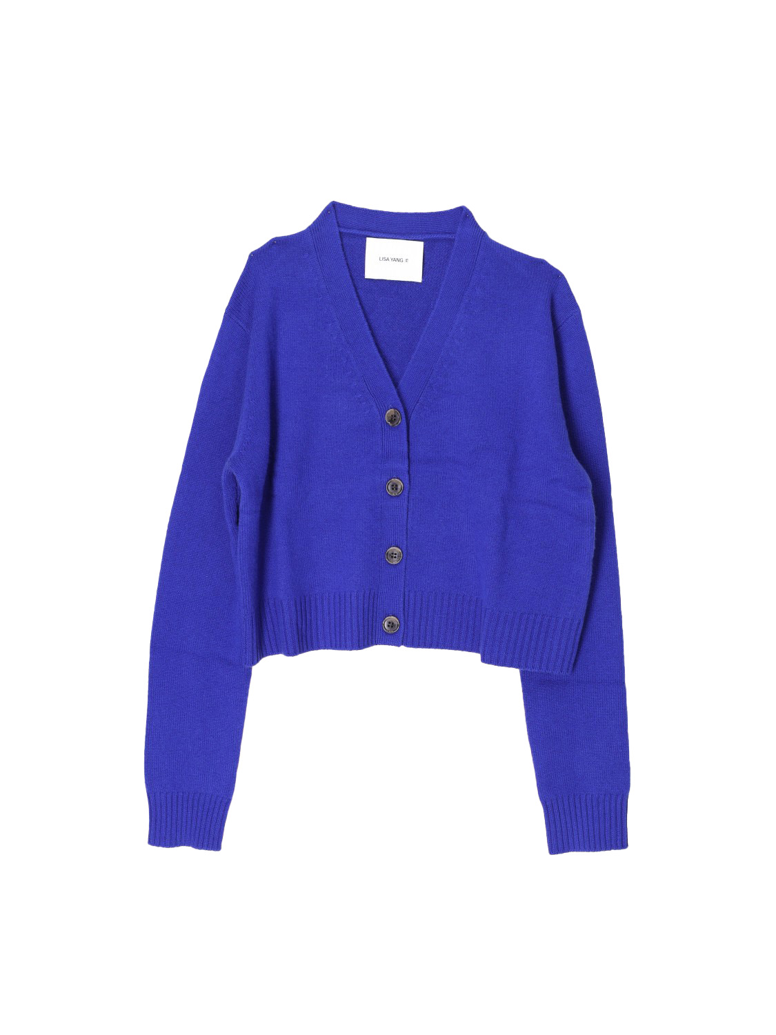 Lisa Yang Marion – Short cashmere cardigan  blue 34