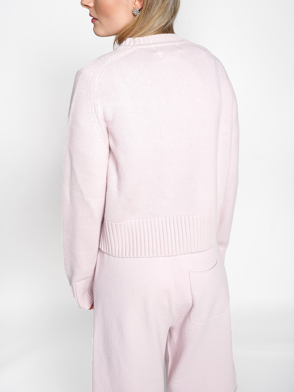 Extreme Cashmere N°167  – sweater made of cashmere  rosa One Size