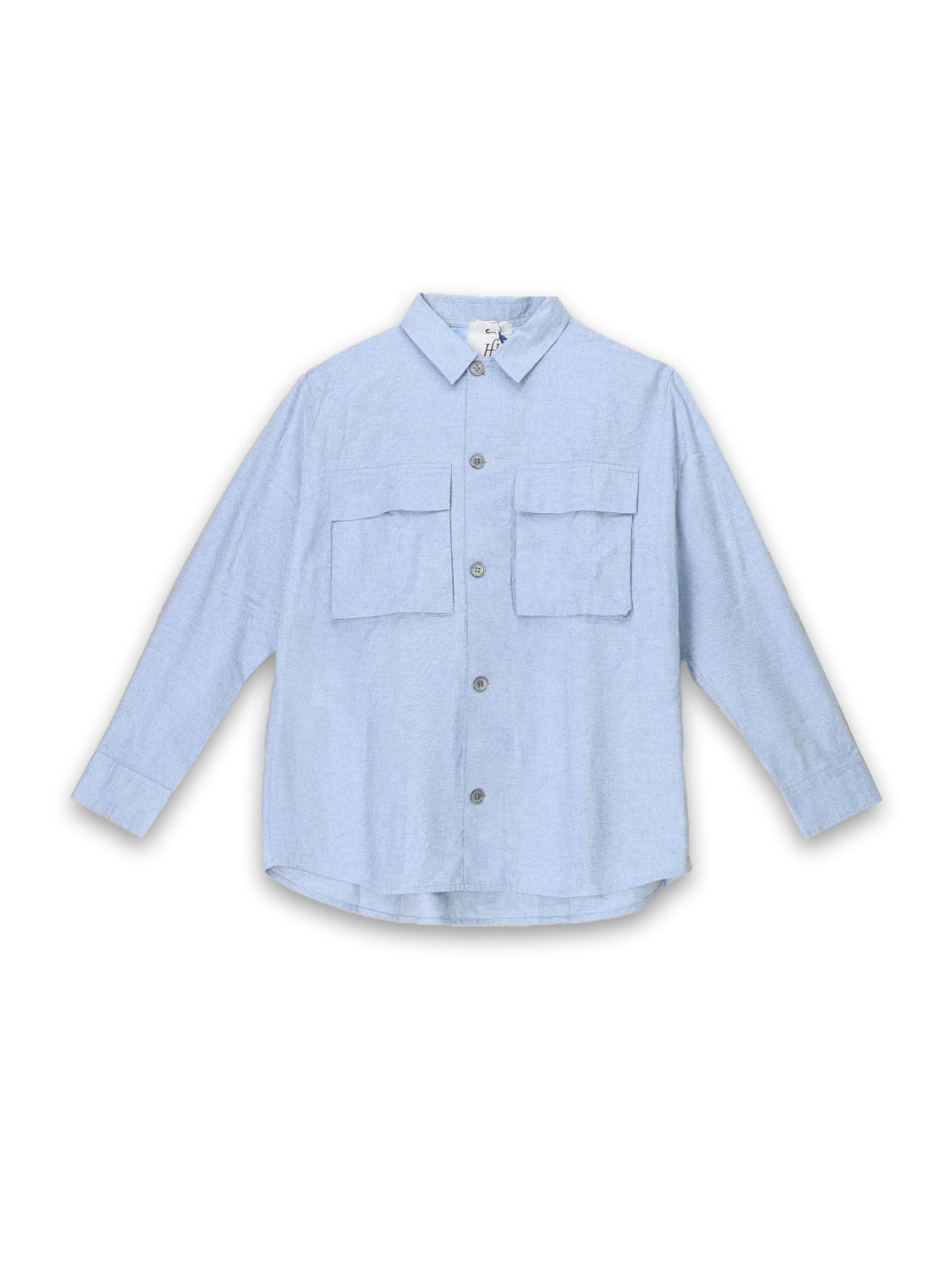 jersey shirt made of cotton-cashmere mix 