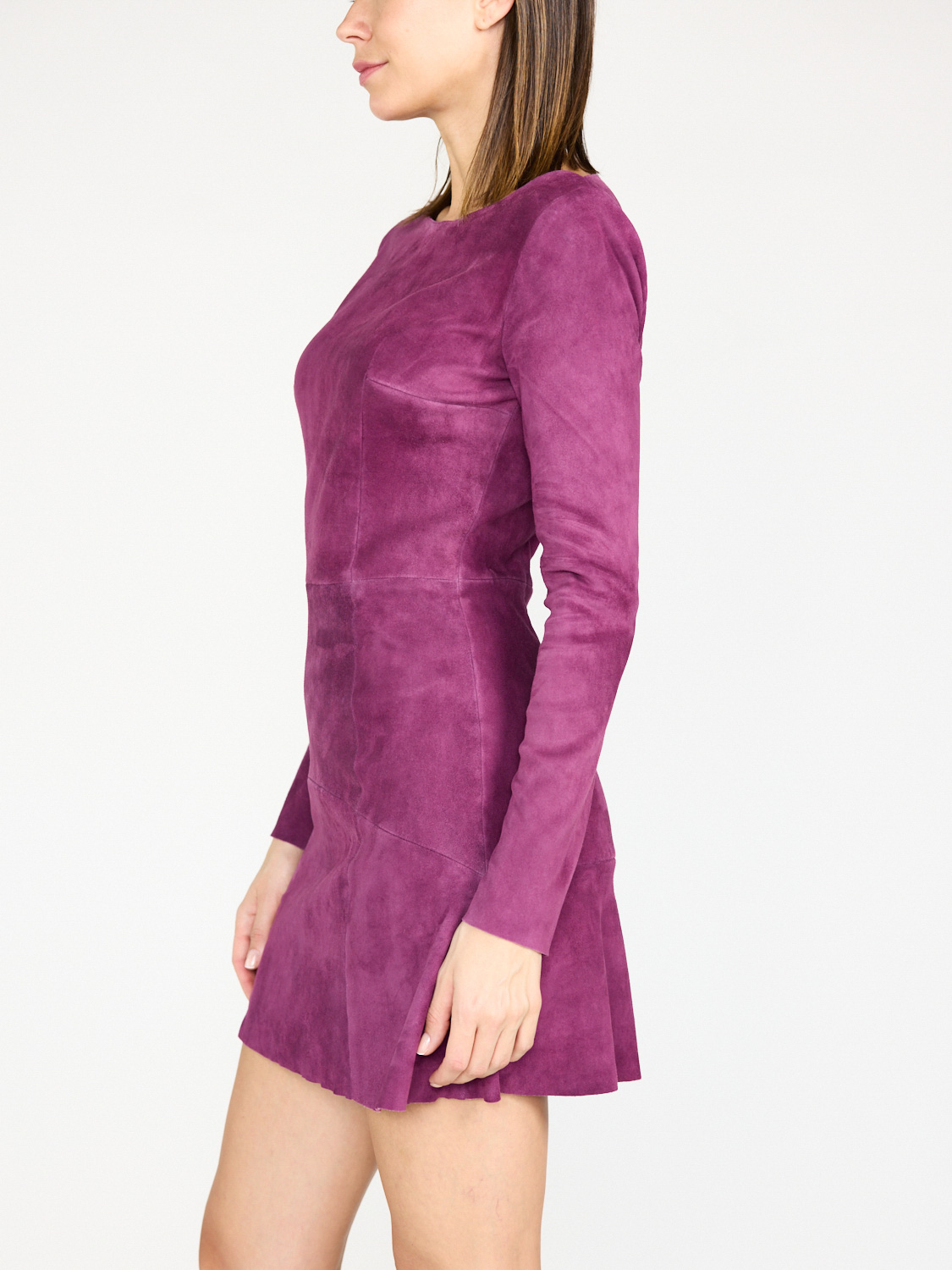 jitrois Olivia - suede dress lila 38