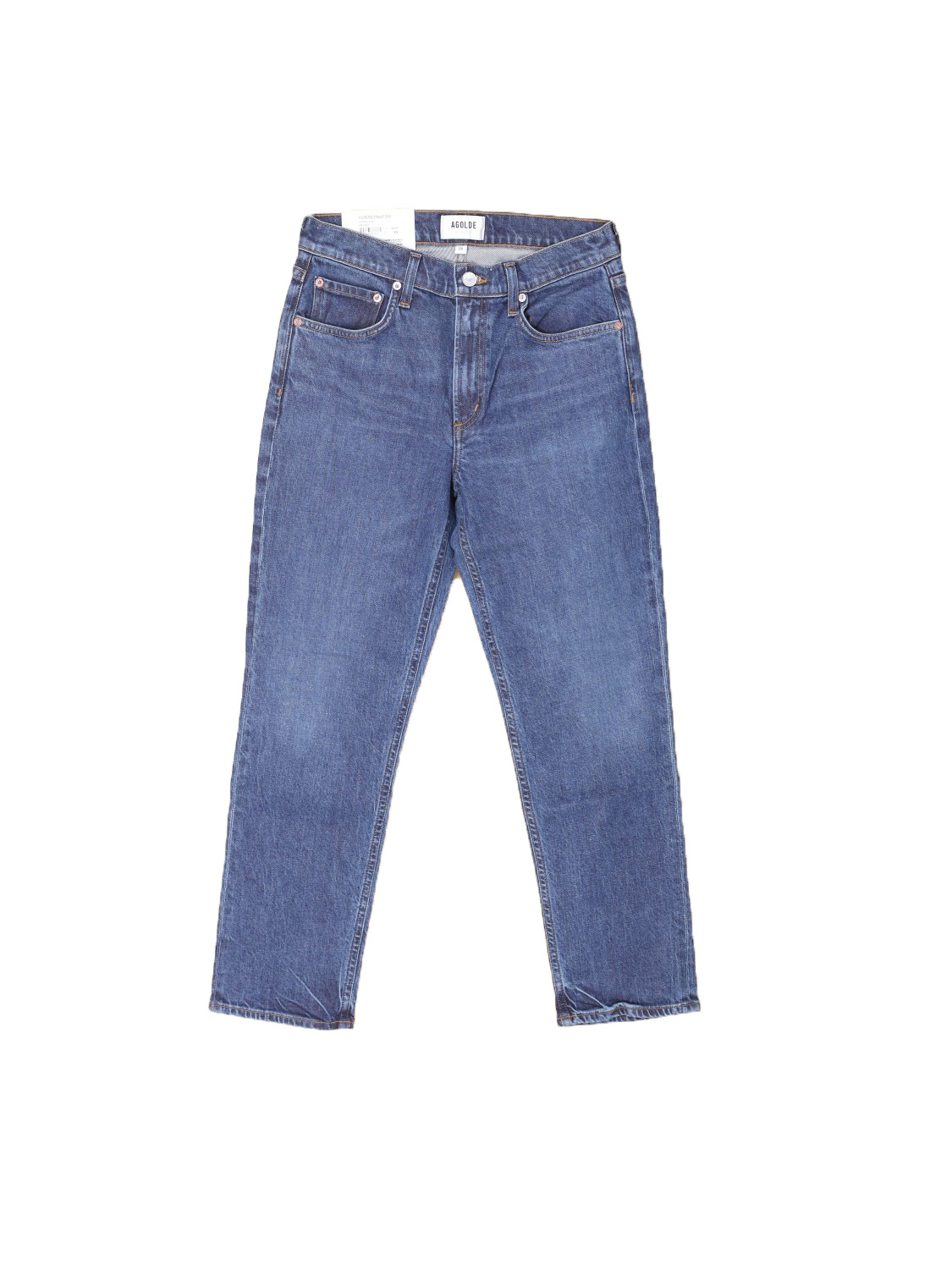 Agolde Kye – Straight Jeans   blu 28