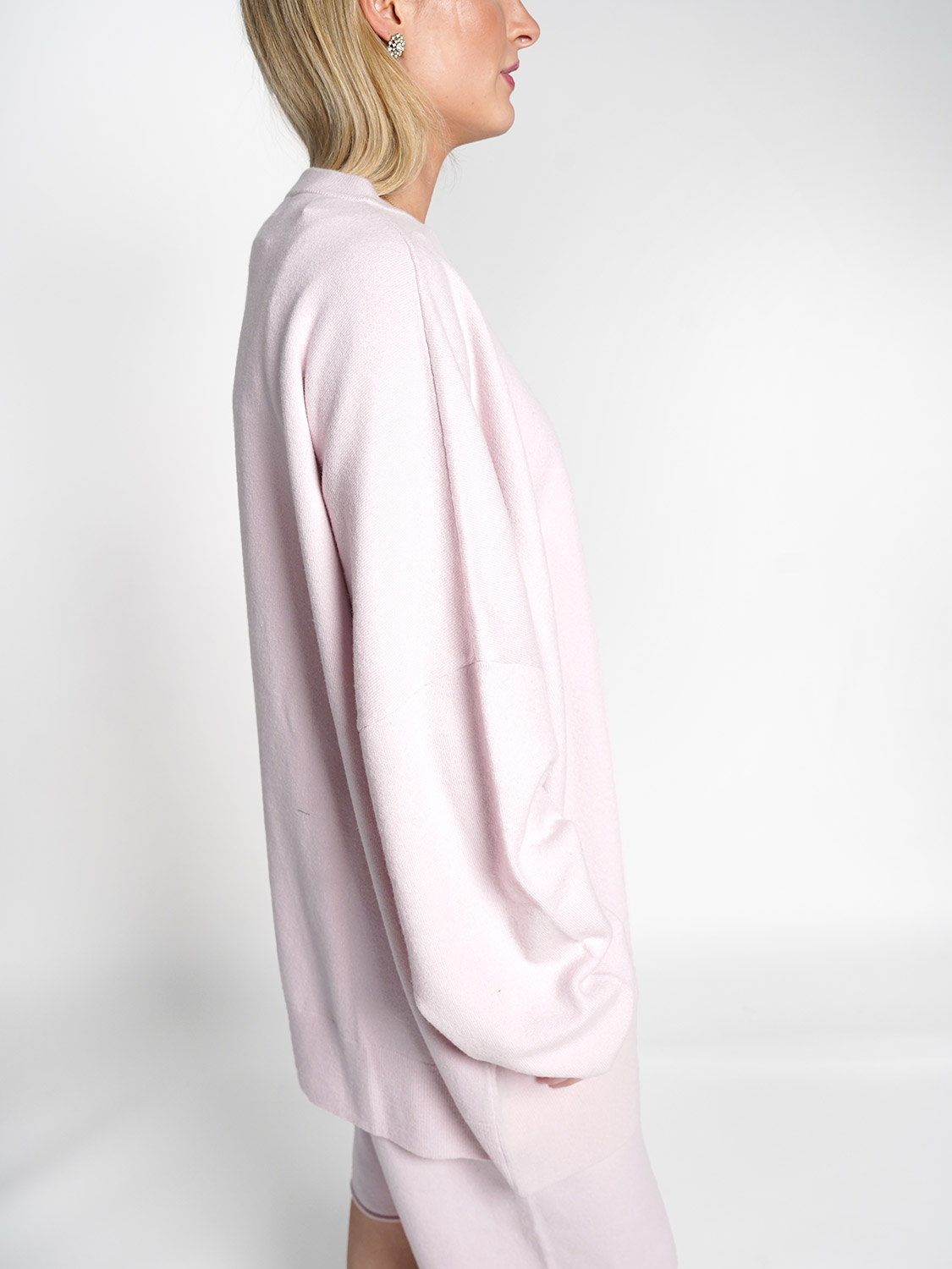 Extreme Cashmere N°246 Juna - Oversized cashmere sweater   rosa One Size