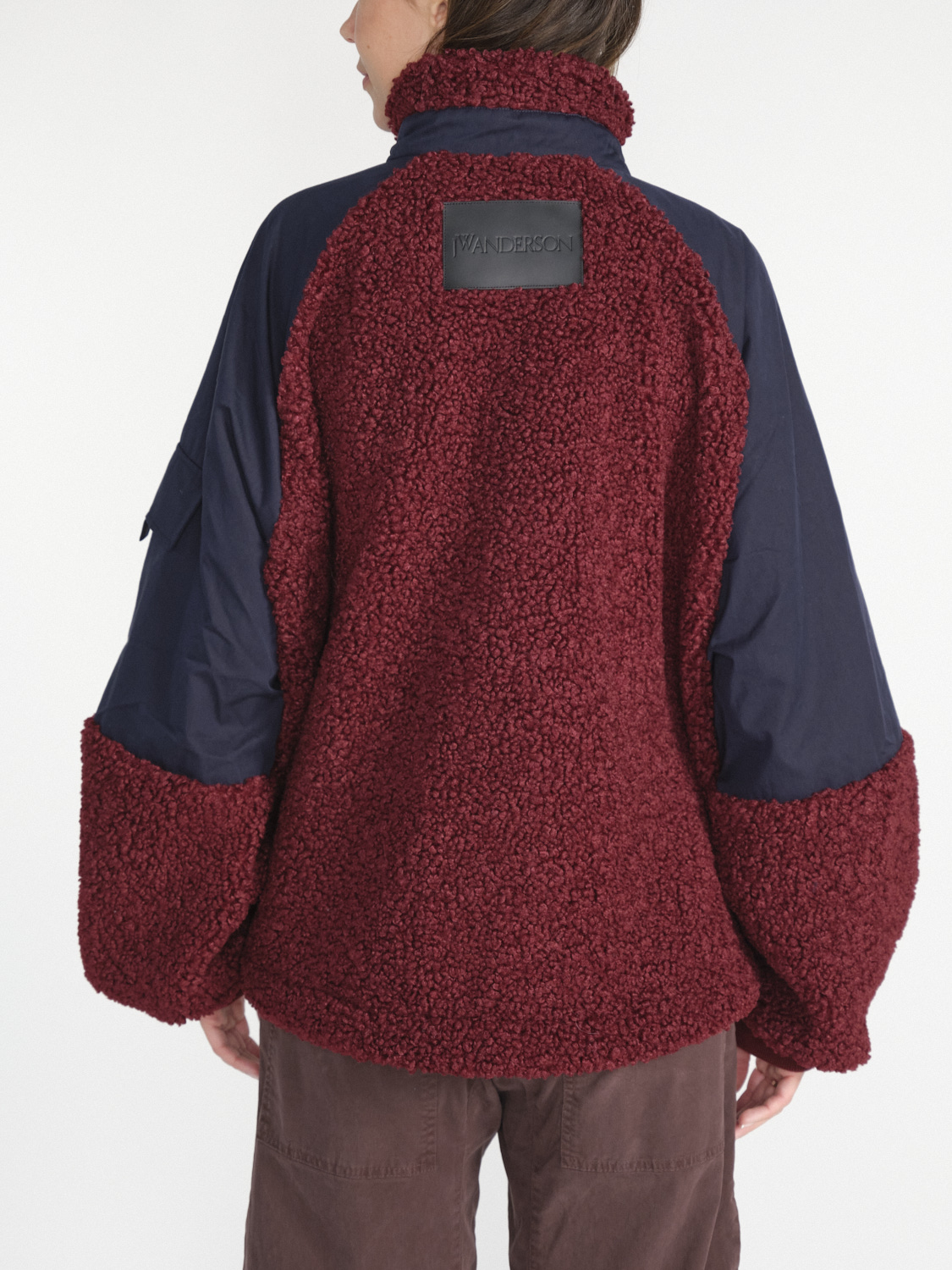 JW Anderson Jacke aus Fleece  rojo M