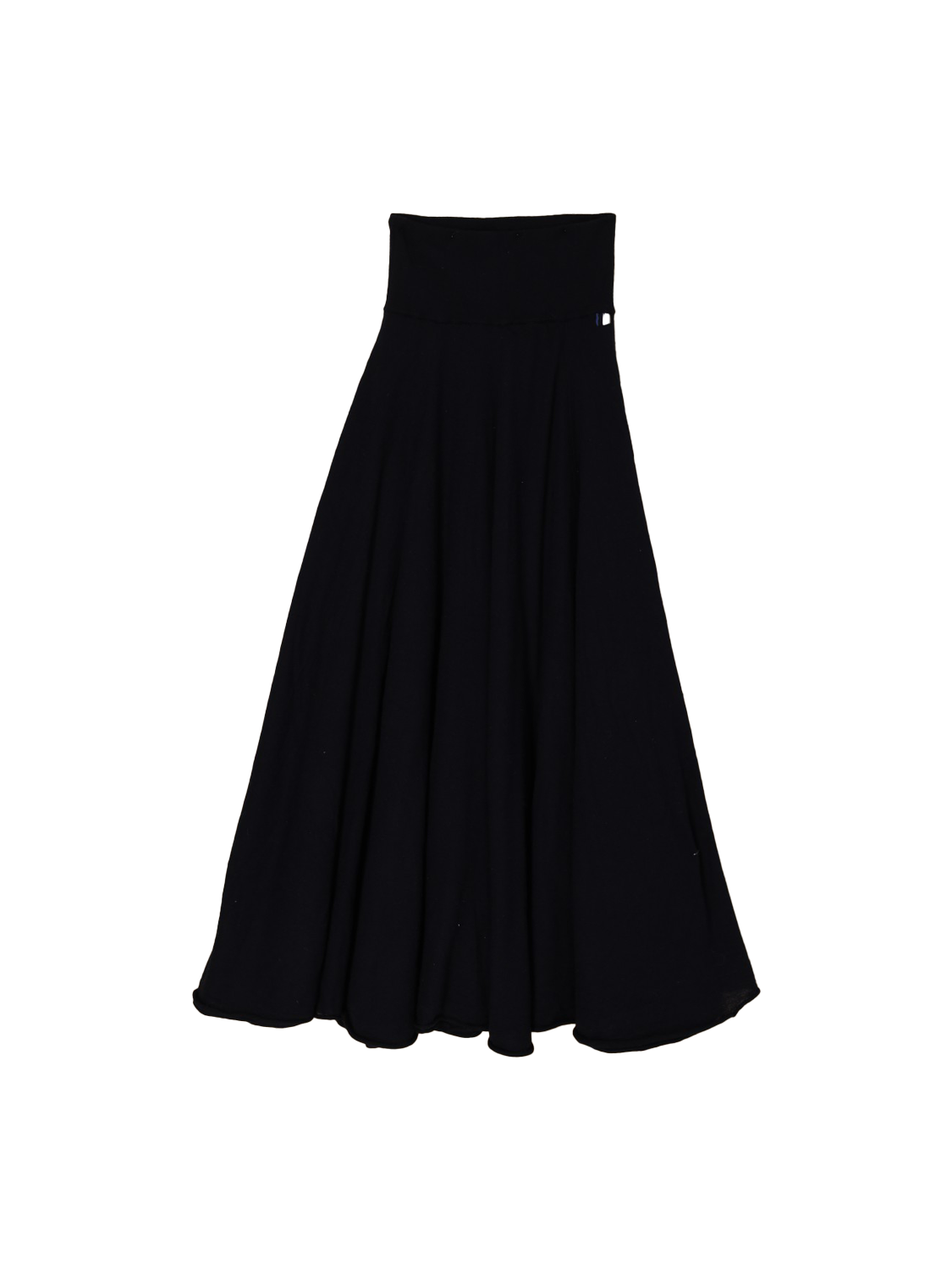 Extreme Cashmere N° 366 Spin – Cashmere midi skirt  black One Size