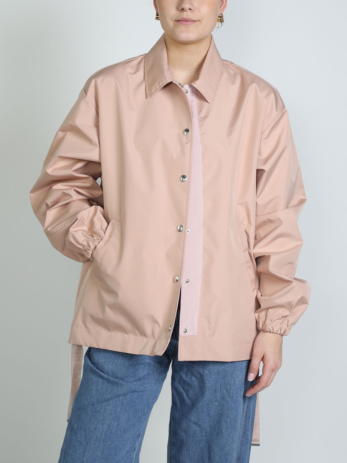 khrisjoy Coach Jacket - Flared jacket with button placket   rose XS/S