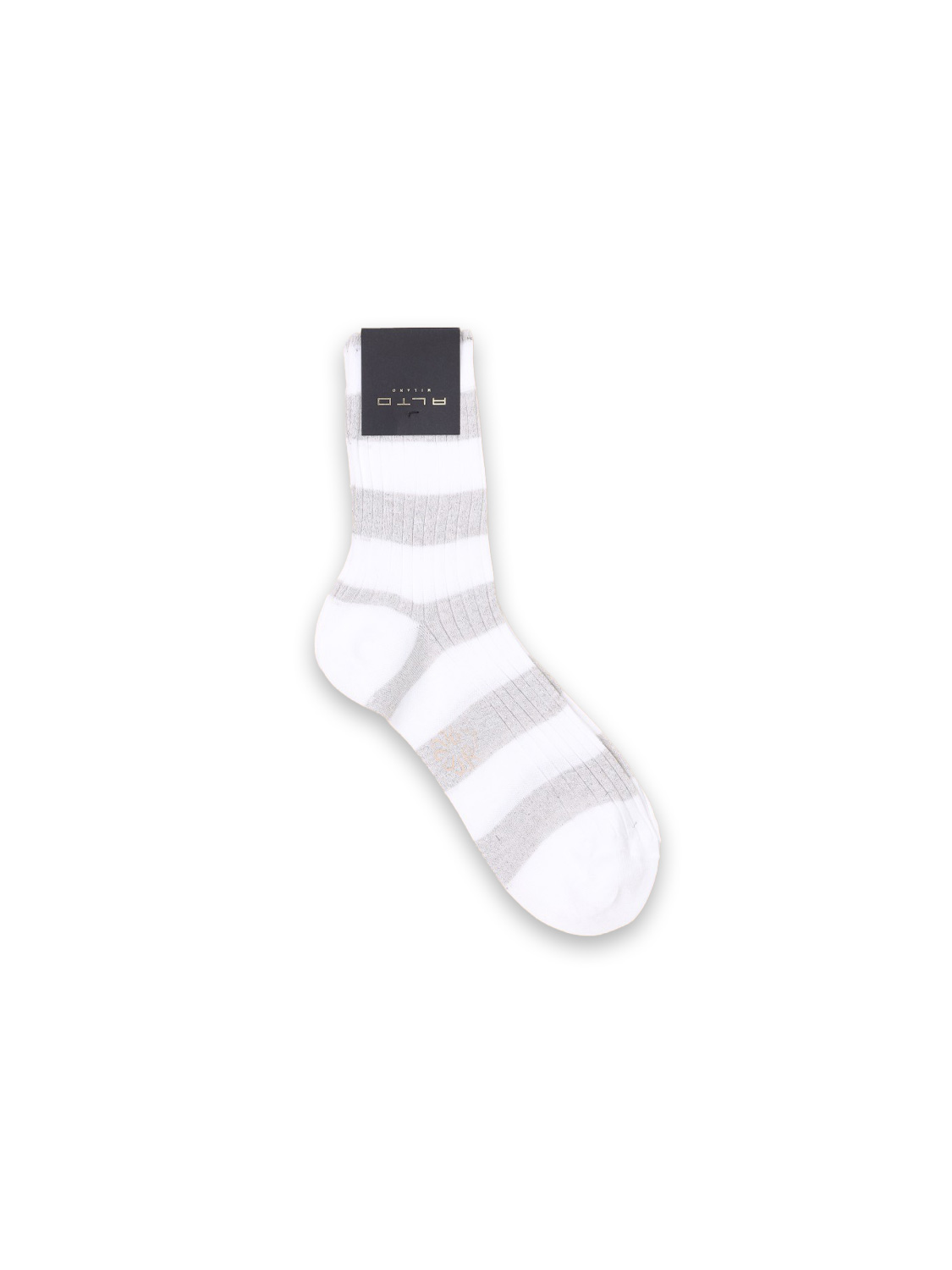 Alto Erica Donna – Socken mit Lurex Details  weiß 36-41