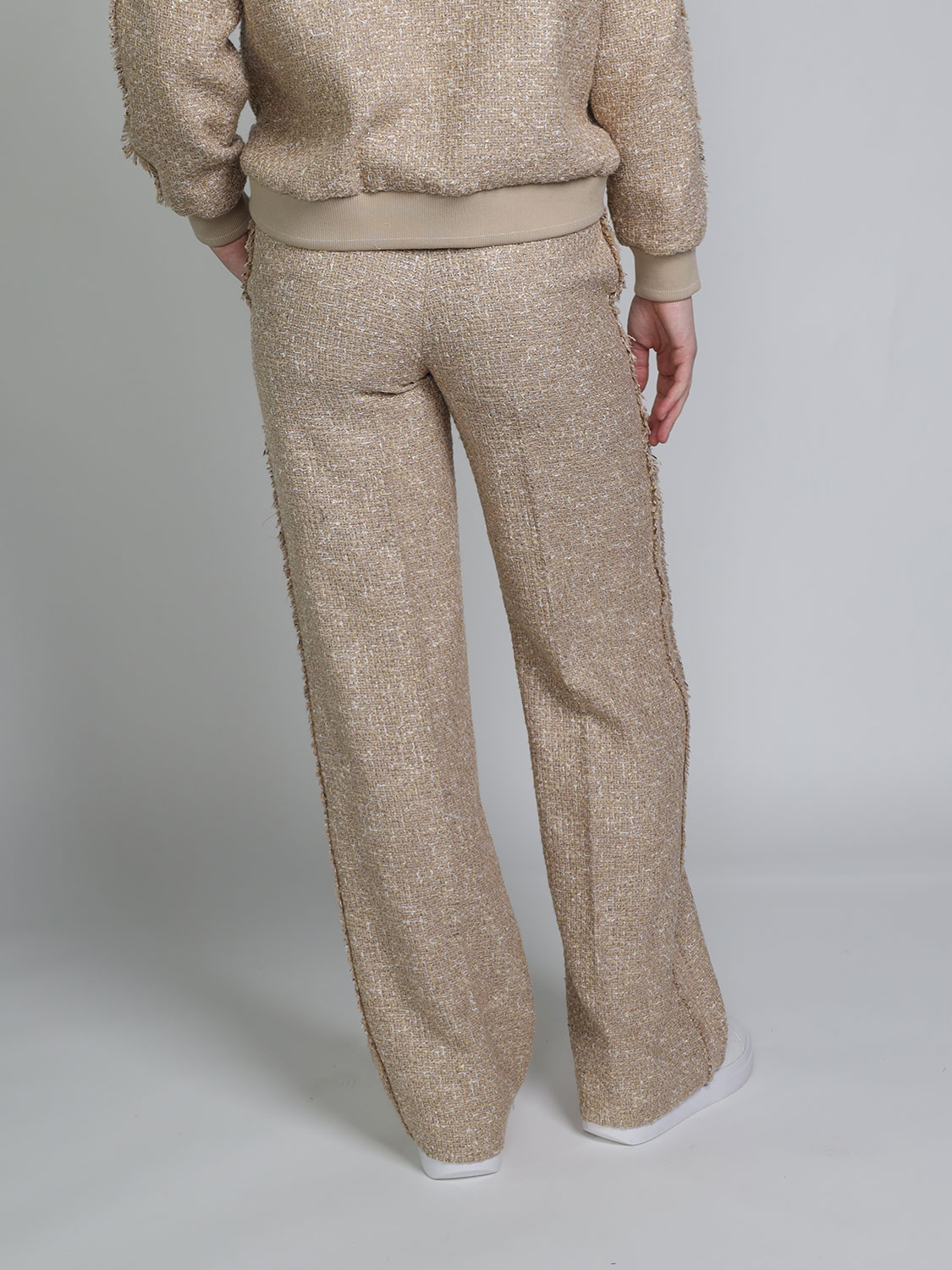 Lorena Antoniazzi Trousers in tweed look   beige 34