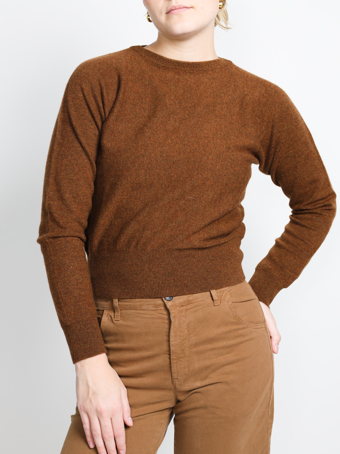 Extreme Cashmere N°382 Belle - Cashmere sweater   brown One Size