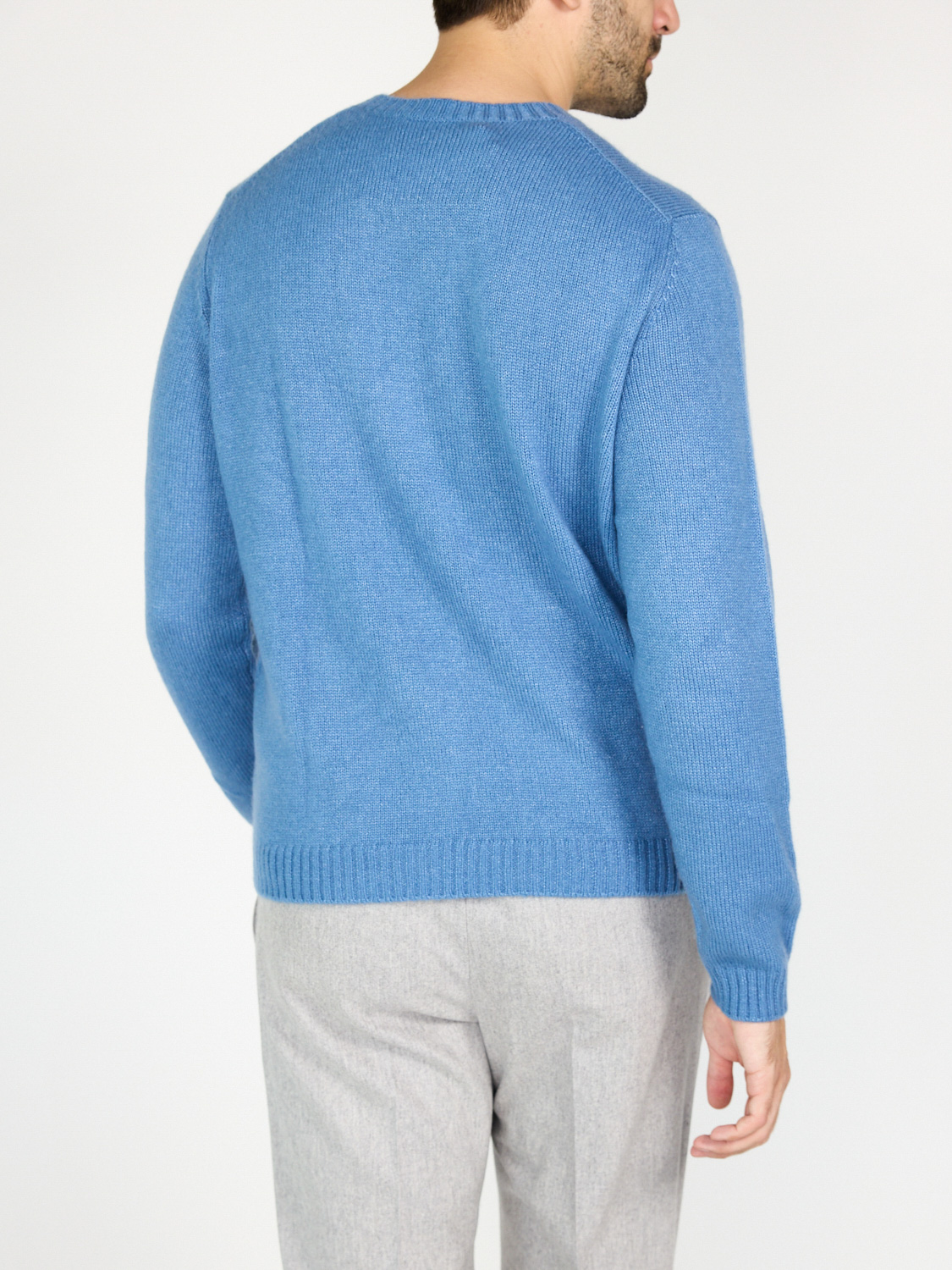 Iris von Arnim Glendal  – Pullover aus Cashmere-Seide-Mix  petrol XL