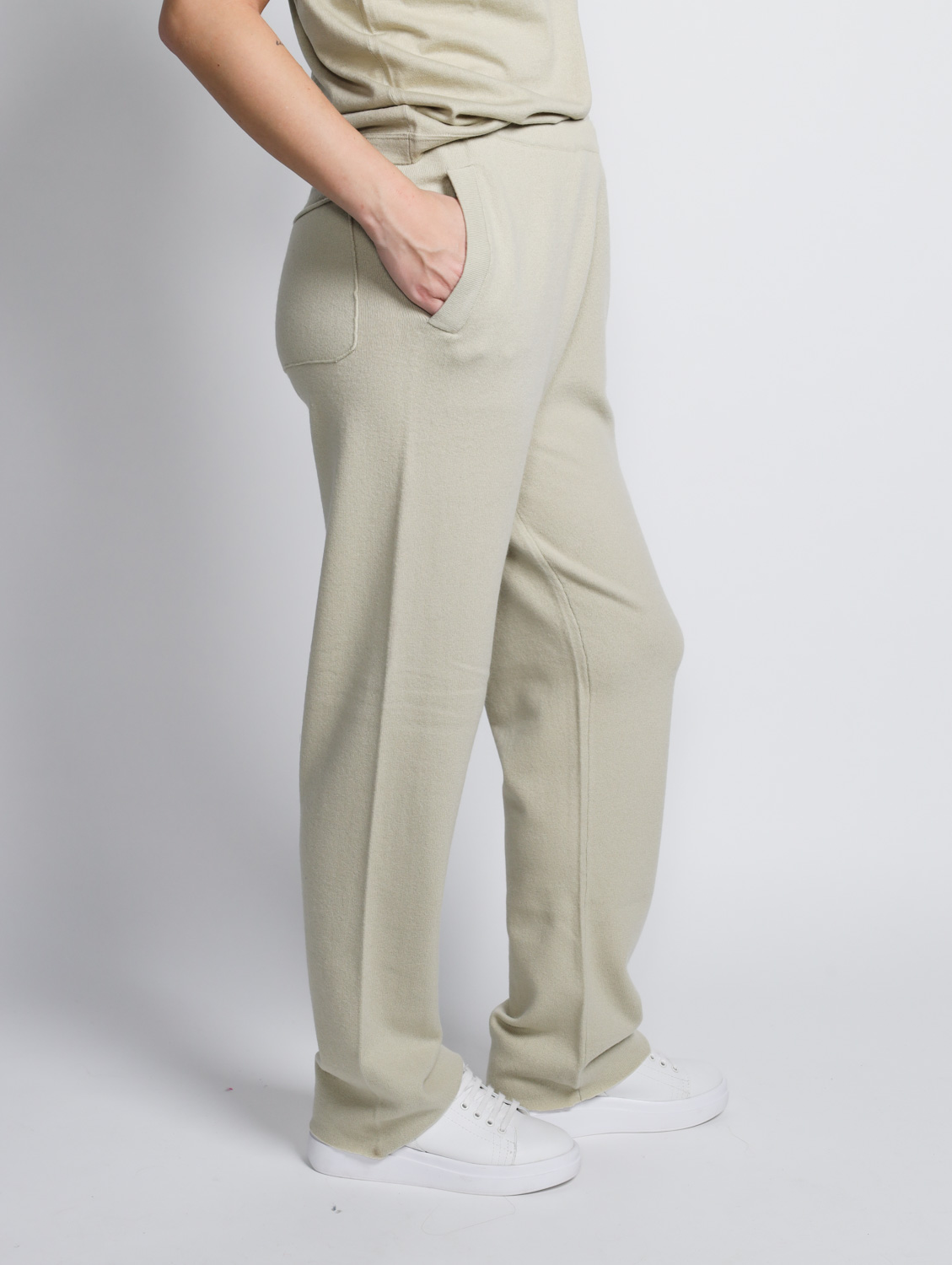 Extreme Cashmere N°320 Rush - Cashmere pants   creme One Size