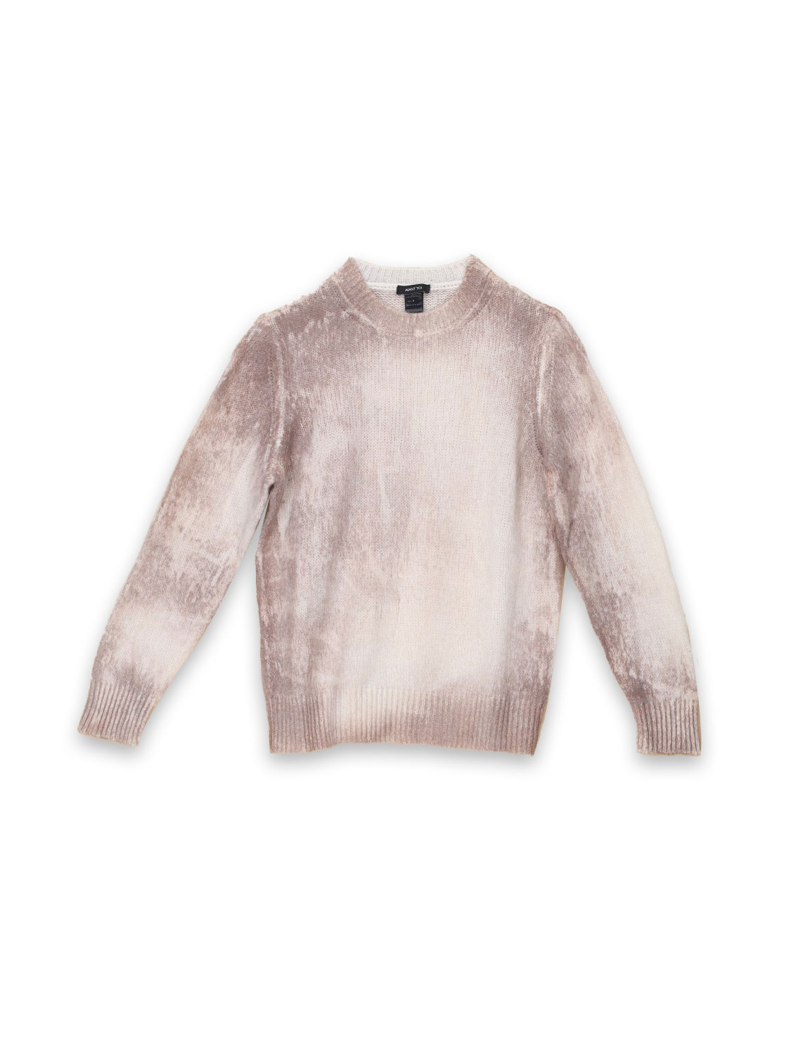 Avant Toi sweater with color gradient  beige S