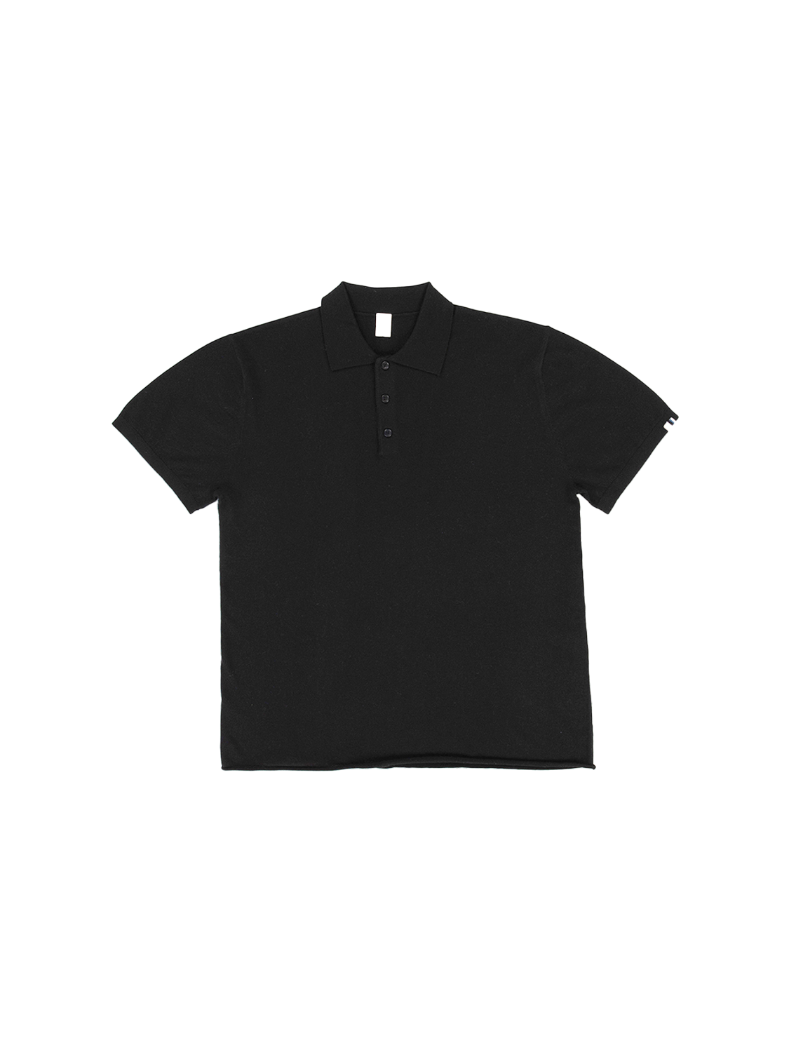 Extreme Cashmere N°251 Avenue – Polo shirt made from a cotton-cashmere mix  black One Size