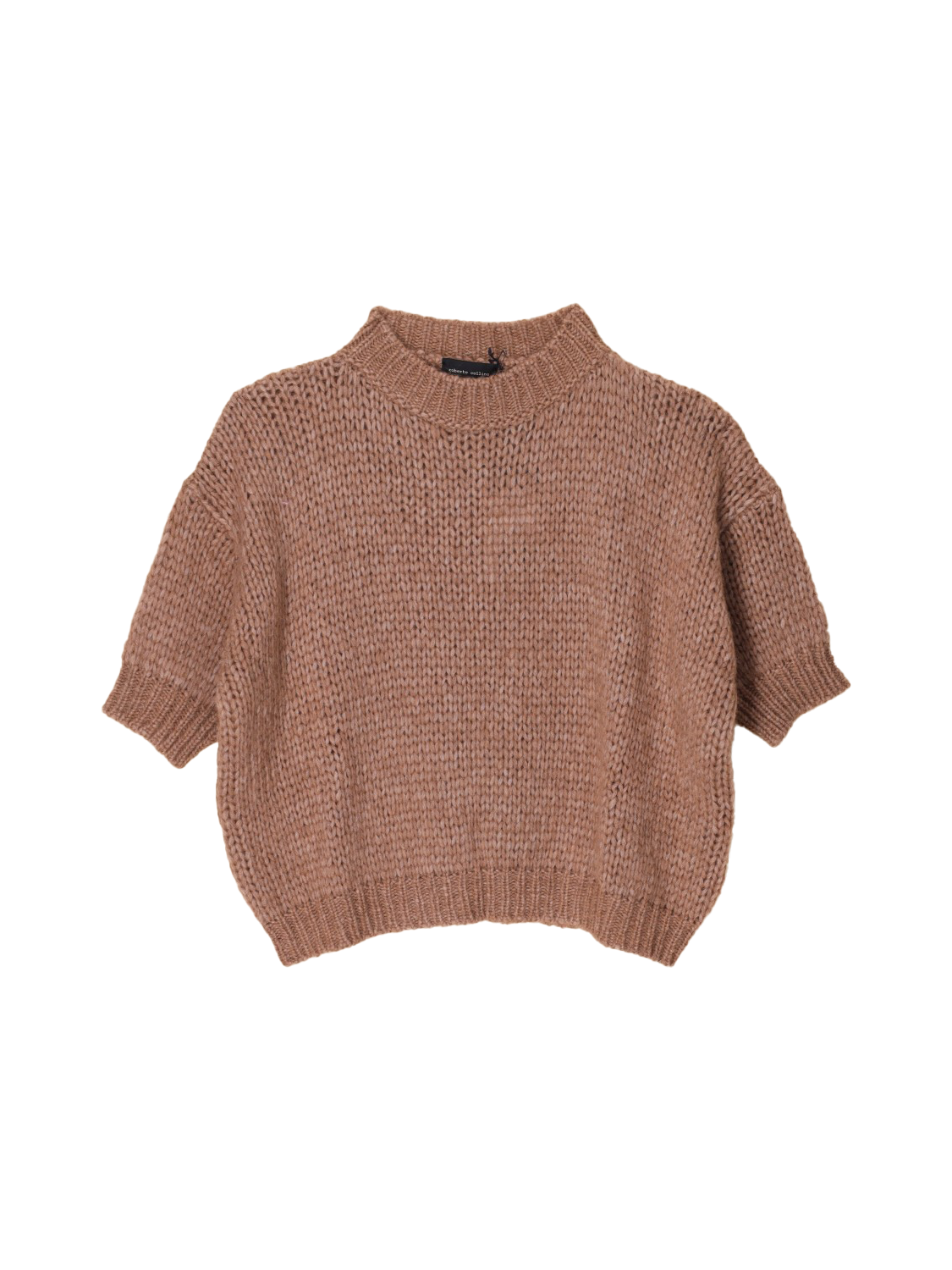 Roberto Collina Pullover aus Alpaka-Woll-Mix   marrón XS