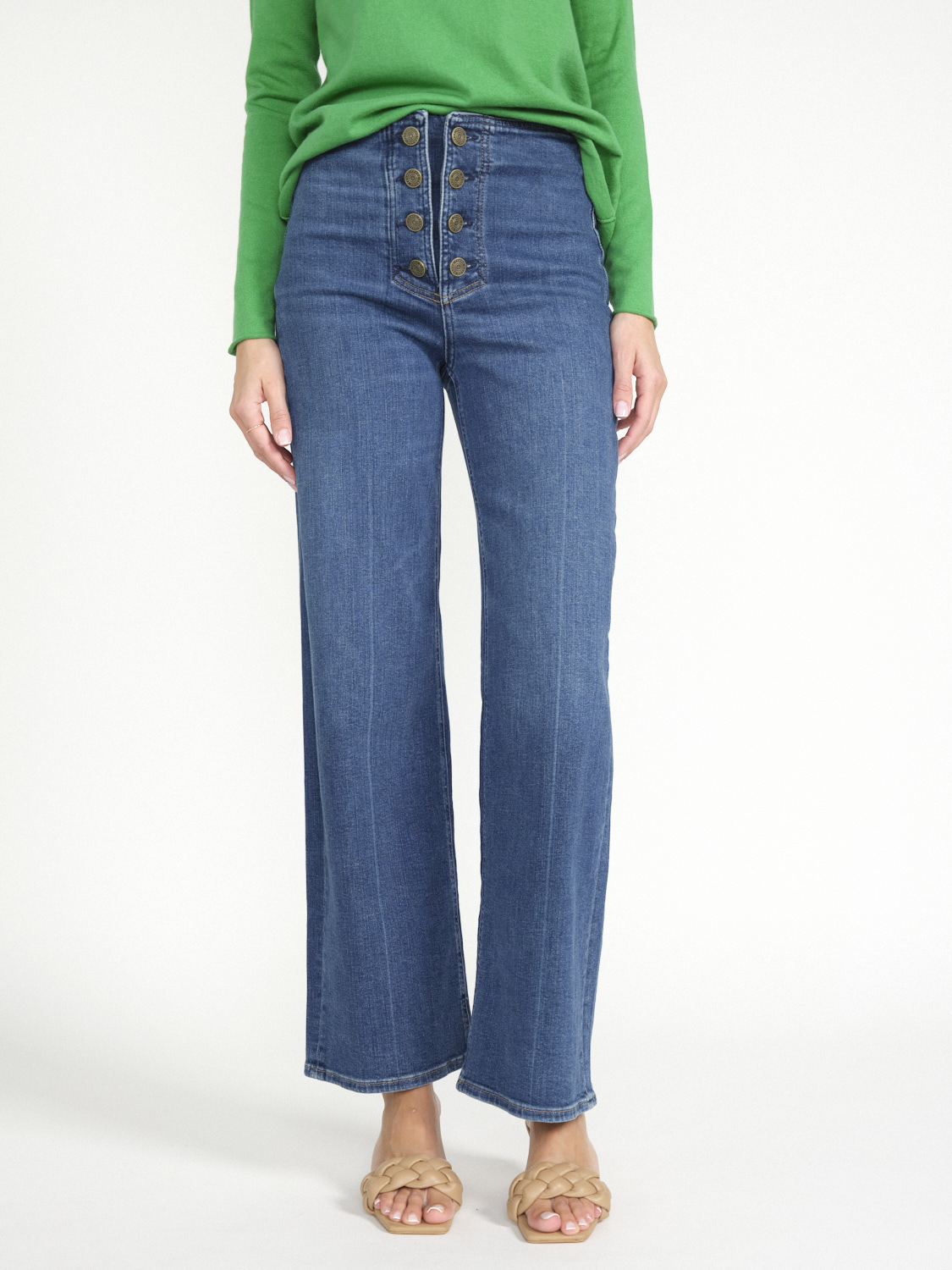 Le Slim - jeans in misto cotone e modal 