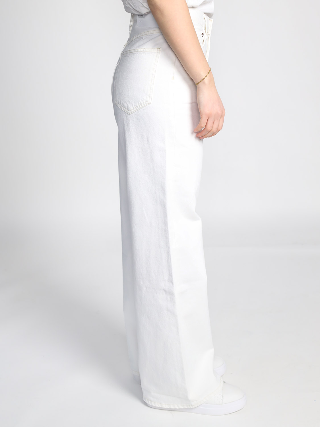 Agolde Dame Jean – High Rise Trousers  white 28