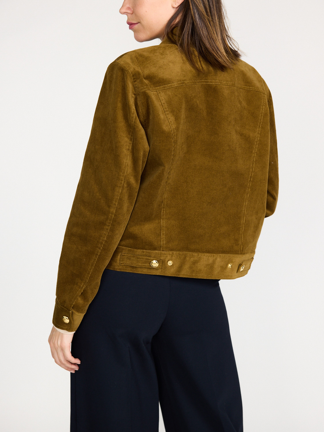 Nili Lotan Lizeht – Short corduroy jacket camel S