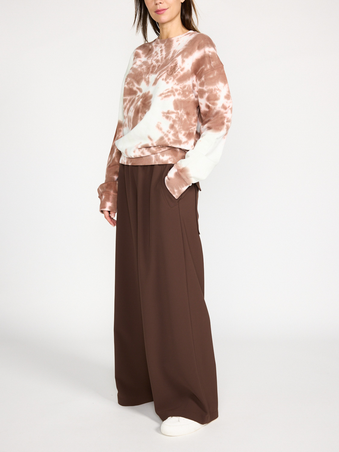 Rossi Judy – Straight wide-leg trousers  brown XS