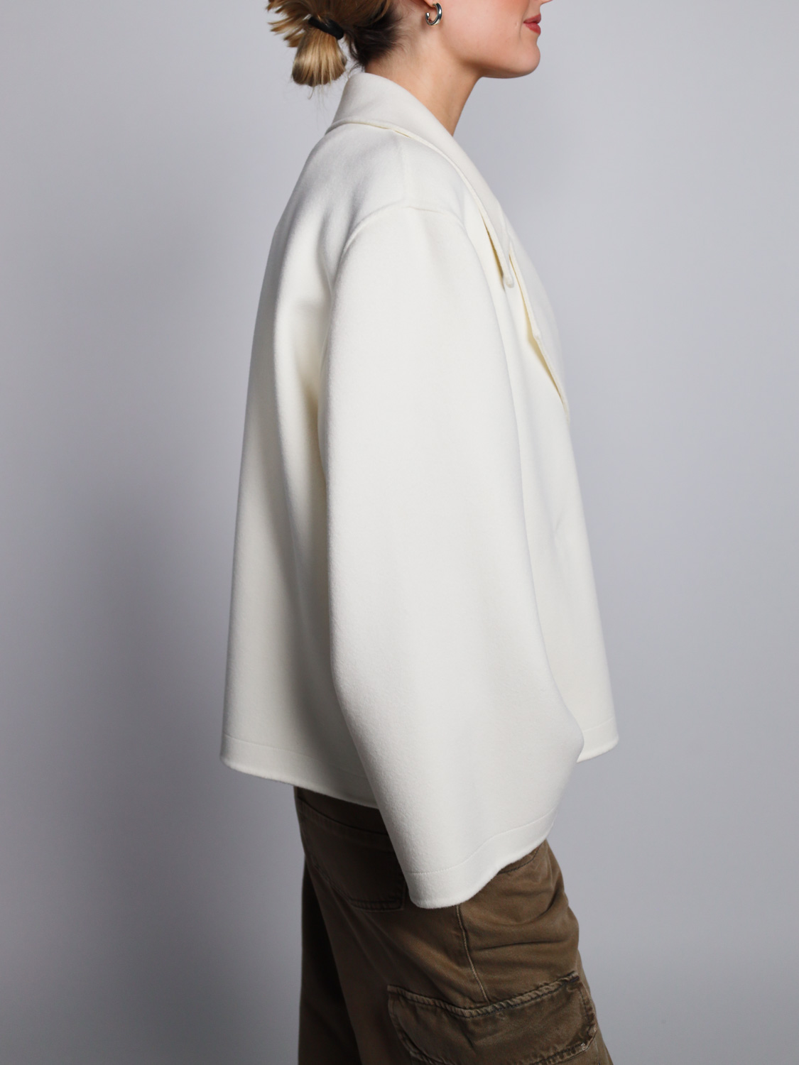 Arma Malika – Short wool coat  creme 34