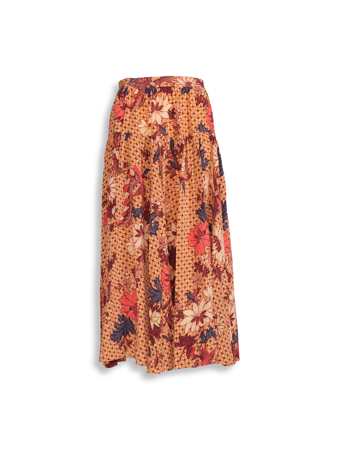 Ulla Johnson Meja - Midi skirt with pleated gathering multi 34