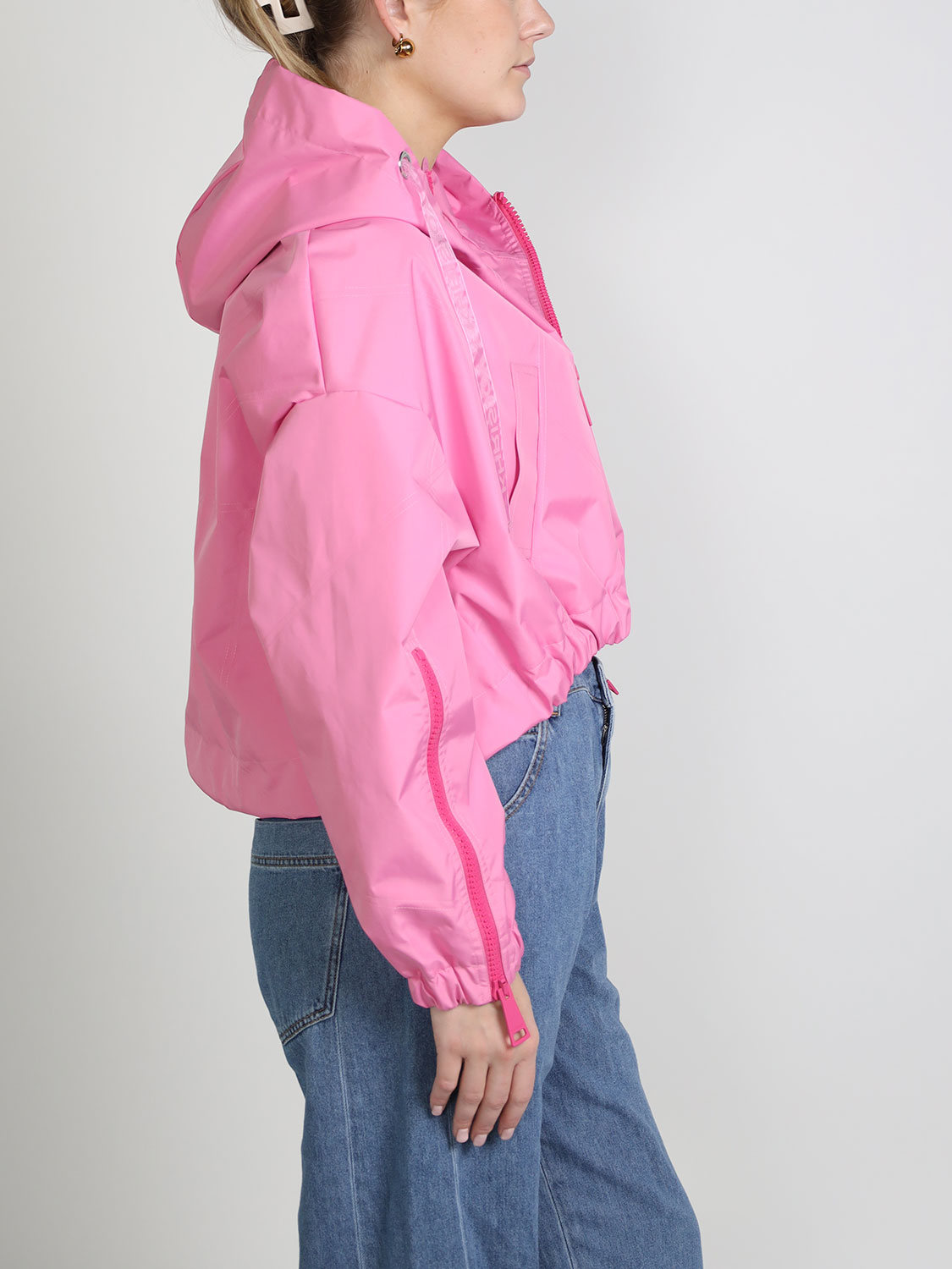 Khrisjoy Khris Crop Windbreaker – Gecroppte Jacke    pink XS/S