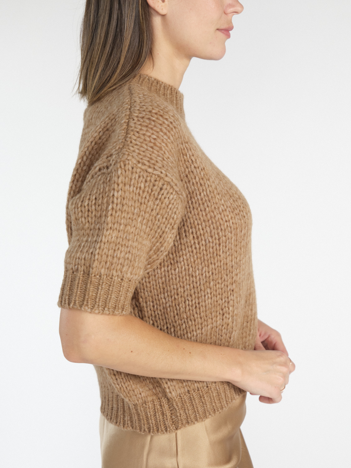 Roberto Collina Alpaca wool blend sweater  bordeux XS