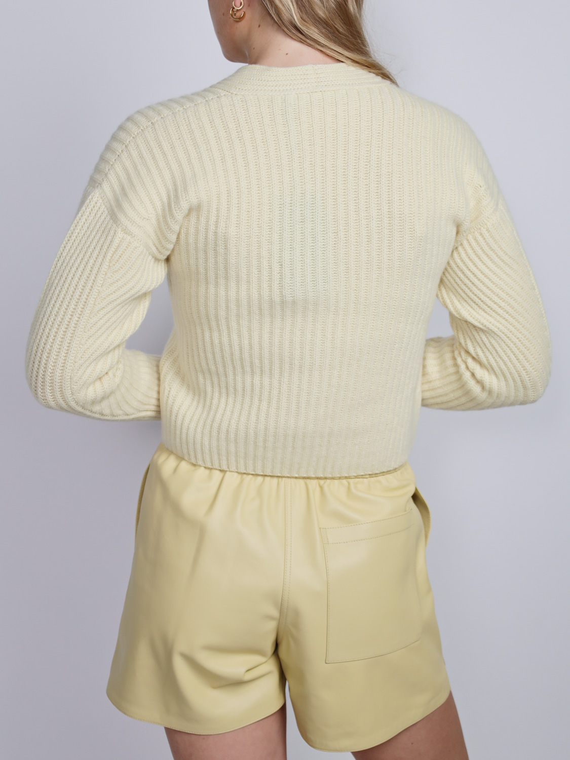 Iris von Arnim Goa – Cashmere Cardigan  yellow M